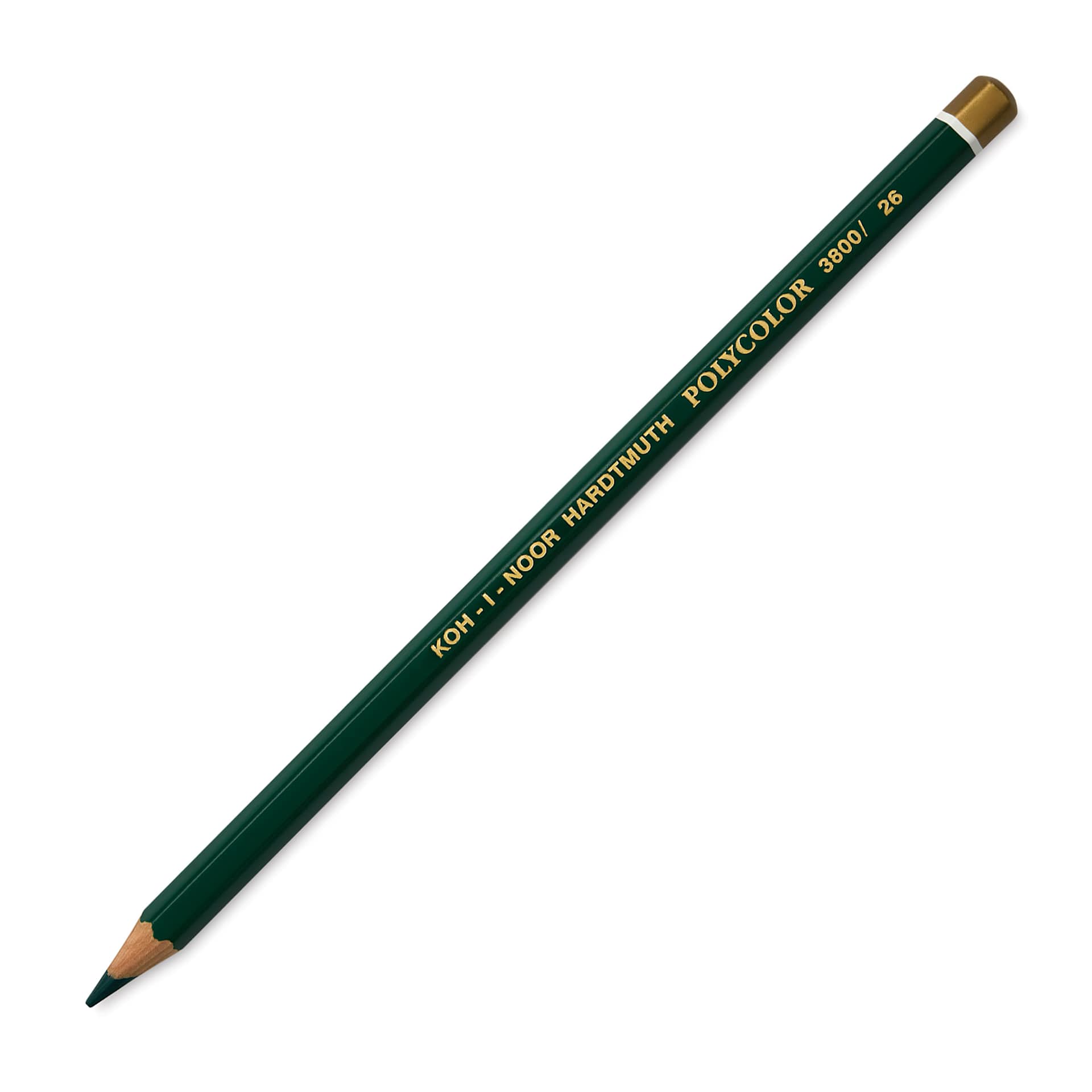 Koh-I-Noor Polycolor Dry Color Drawing Pencil - Dark Green 26