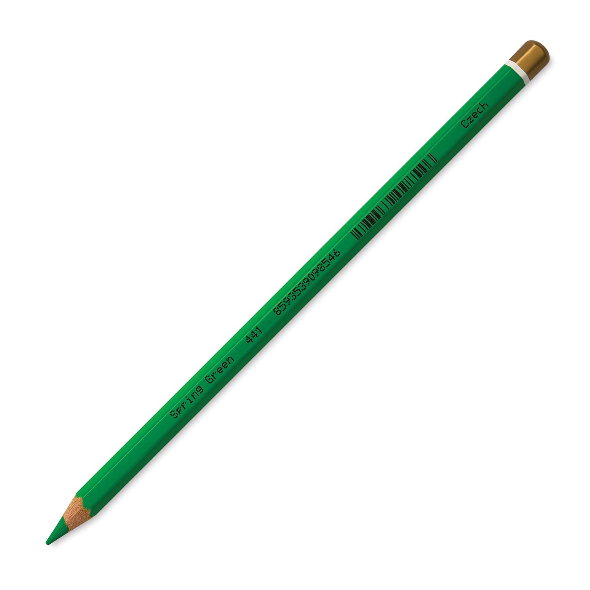 Koh-I-Noor Polycolor Dry Color Drawing Pencil - May Green 23, side