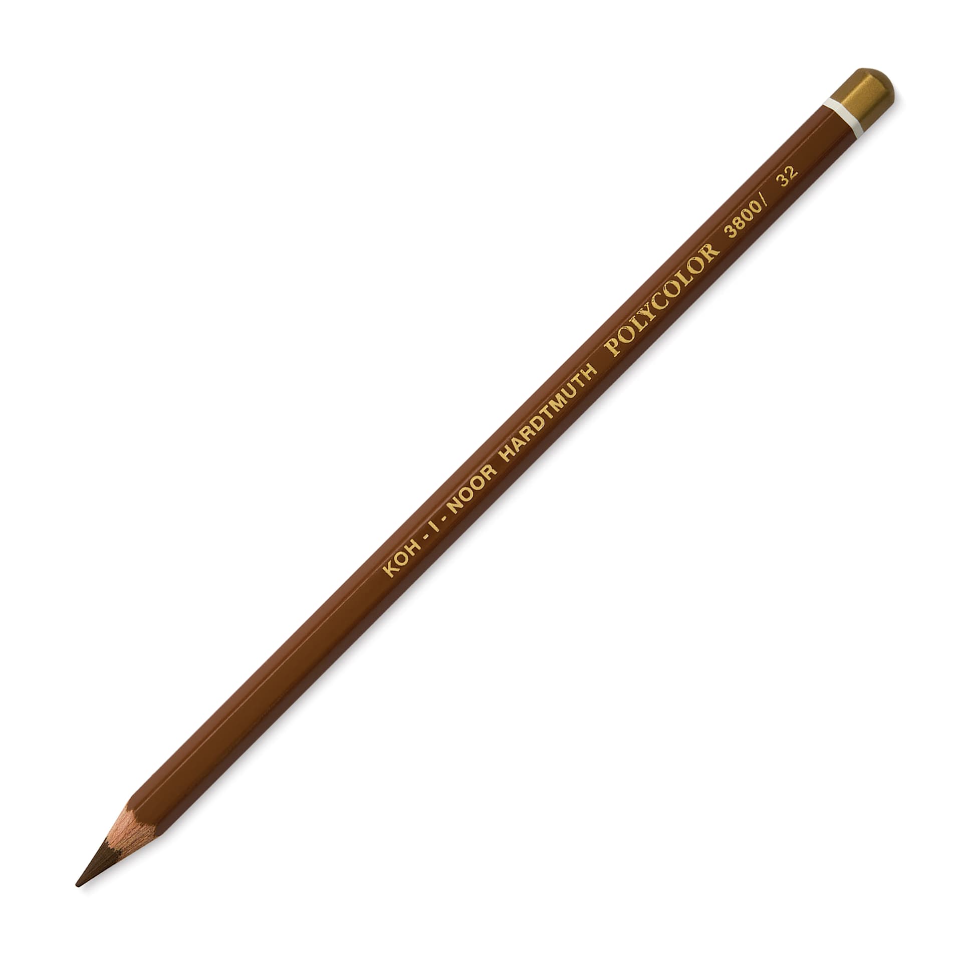Koh-I-Noor Polycolor Dry Color Drawing Pencil - Brown 32