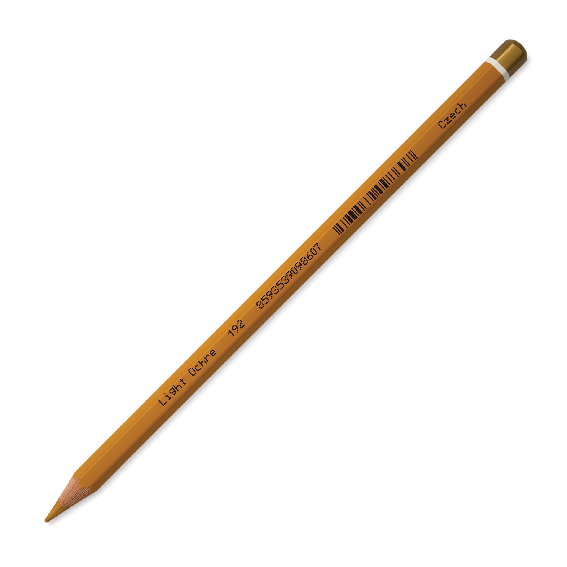 Koh-I-Noor Polycolor Dry Color Drawing Pencil - Dark Ochre 29, side