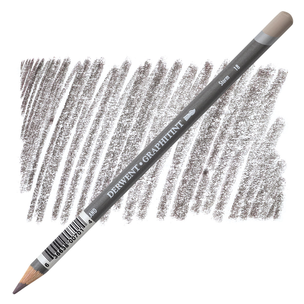 Derwent Graphitint Pencil - Storm pencil and swatch
