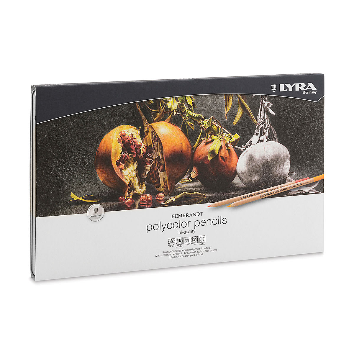 Oil-Based Colored Pencils, Set of 36, Front cover