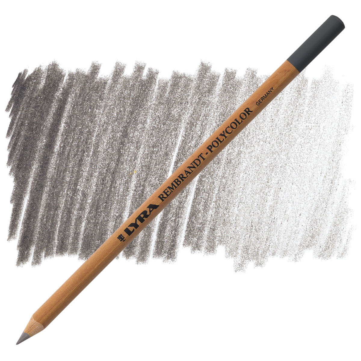 Lyra Rembrandt Polycolor Premium Oil-Based Colored Pencil - Warm Grey Medium pencil and swatch