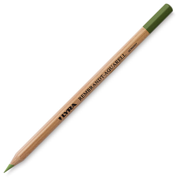 Lyra Rembrandt Aquarell Pencil Sets - Single green pencil shown at angle