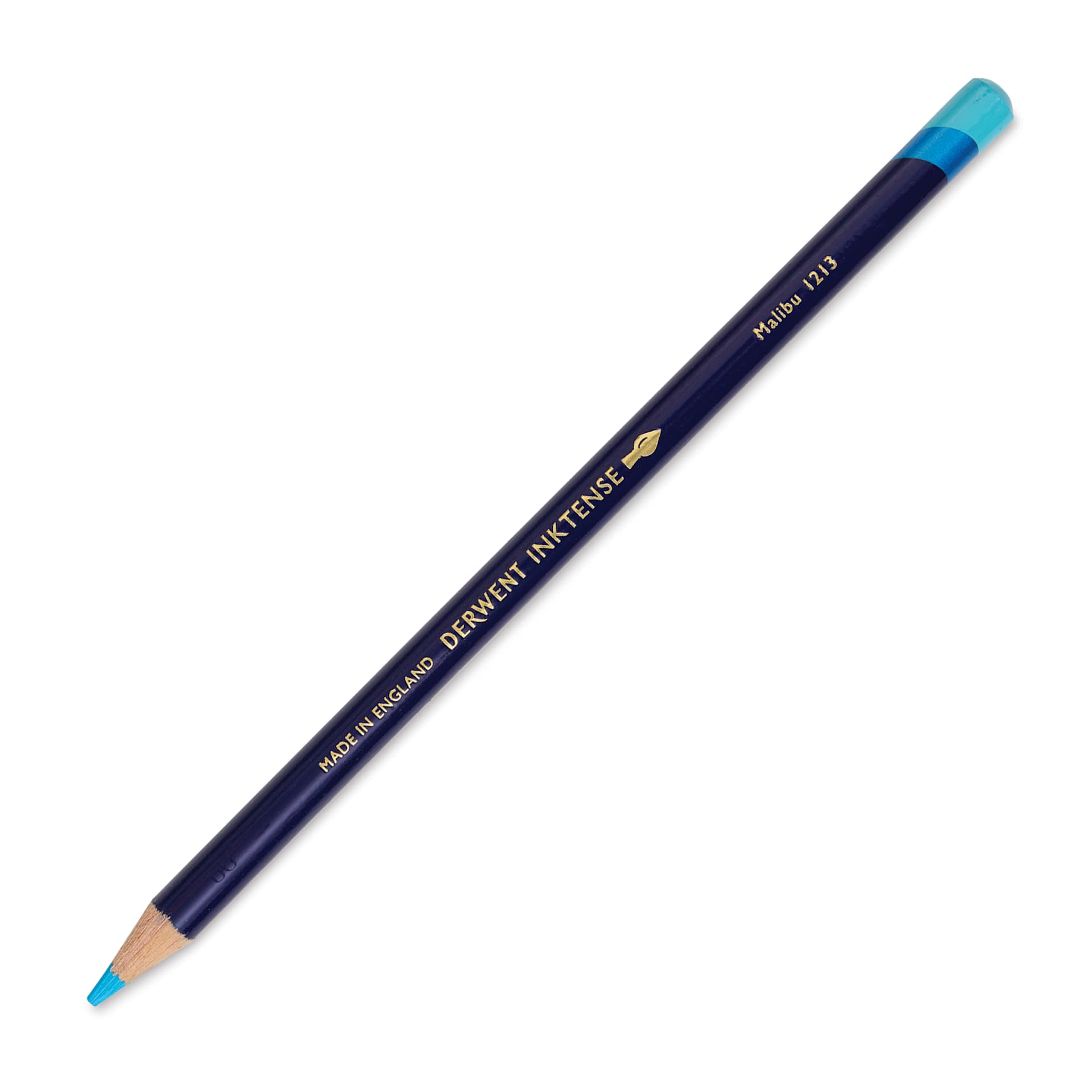 Derwent Inktense Pencil - Malibu, single pencil