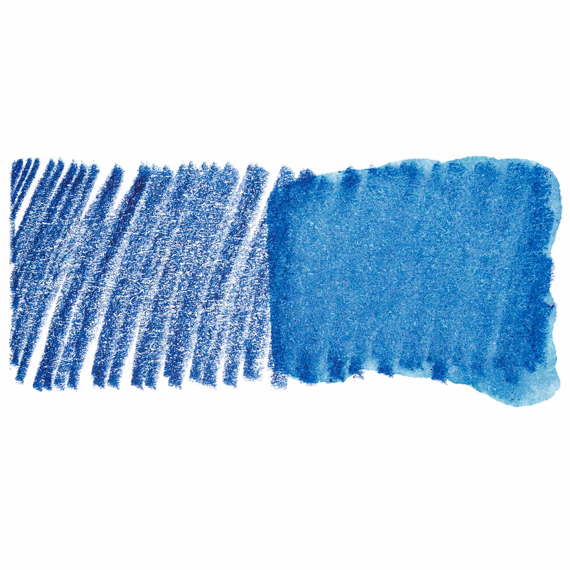 Derwent Inktense Pencil - Dark Cerulean, swatch only