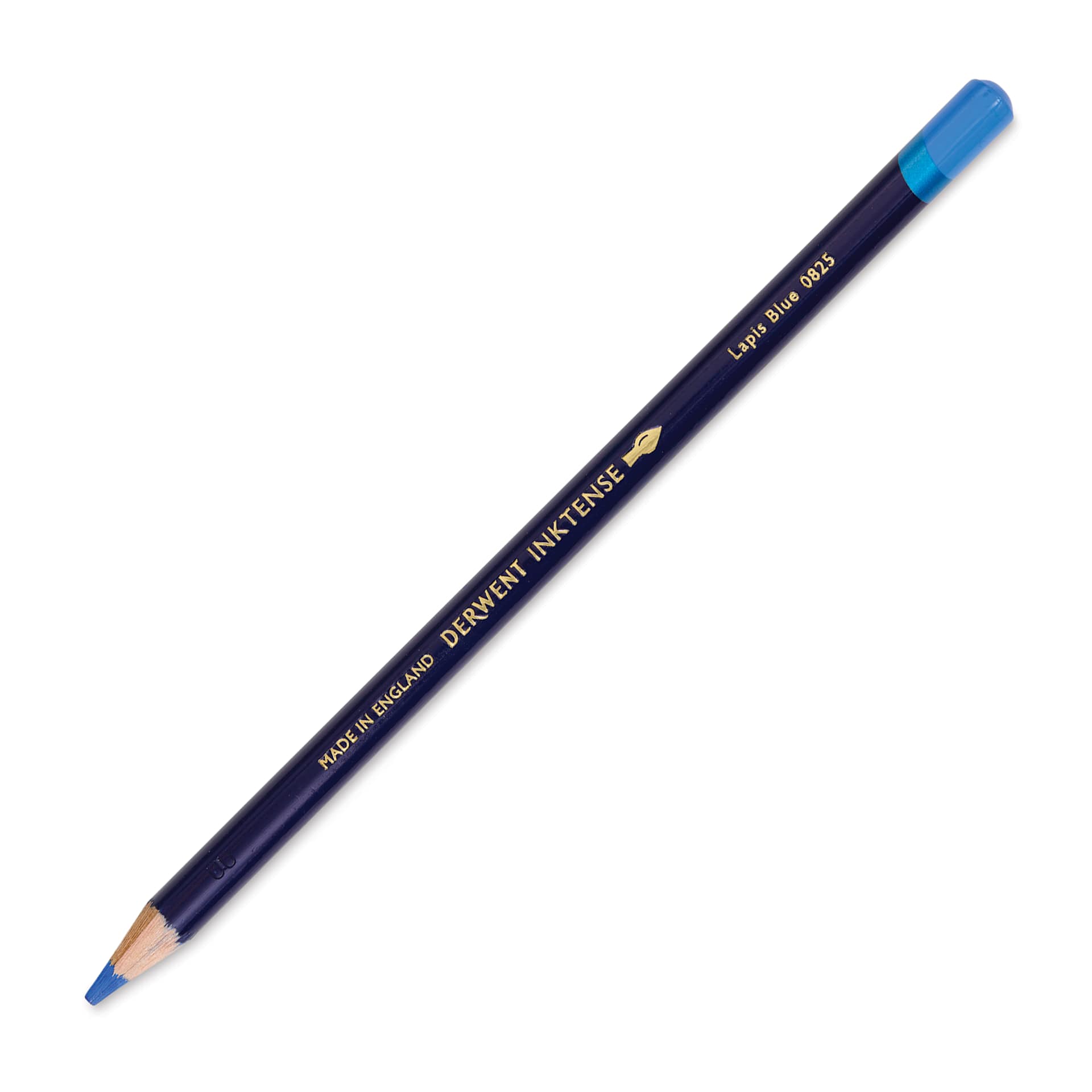 Derwent Inktense Pencil - Lapis Blue, single pencil
