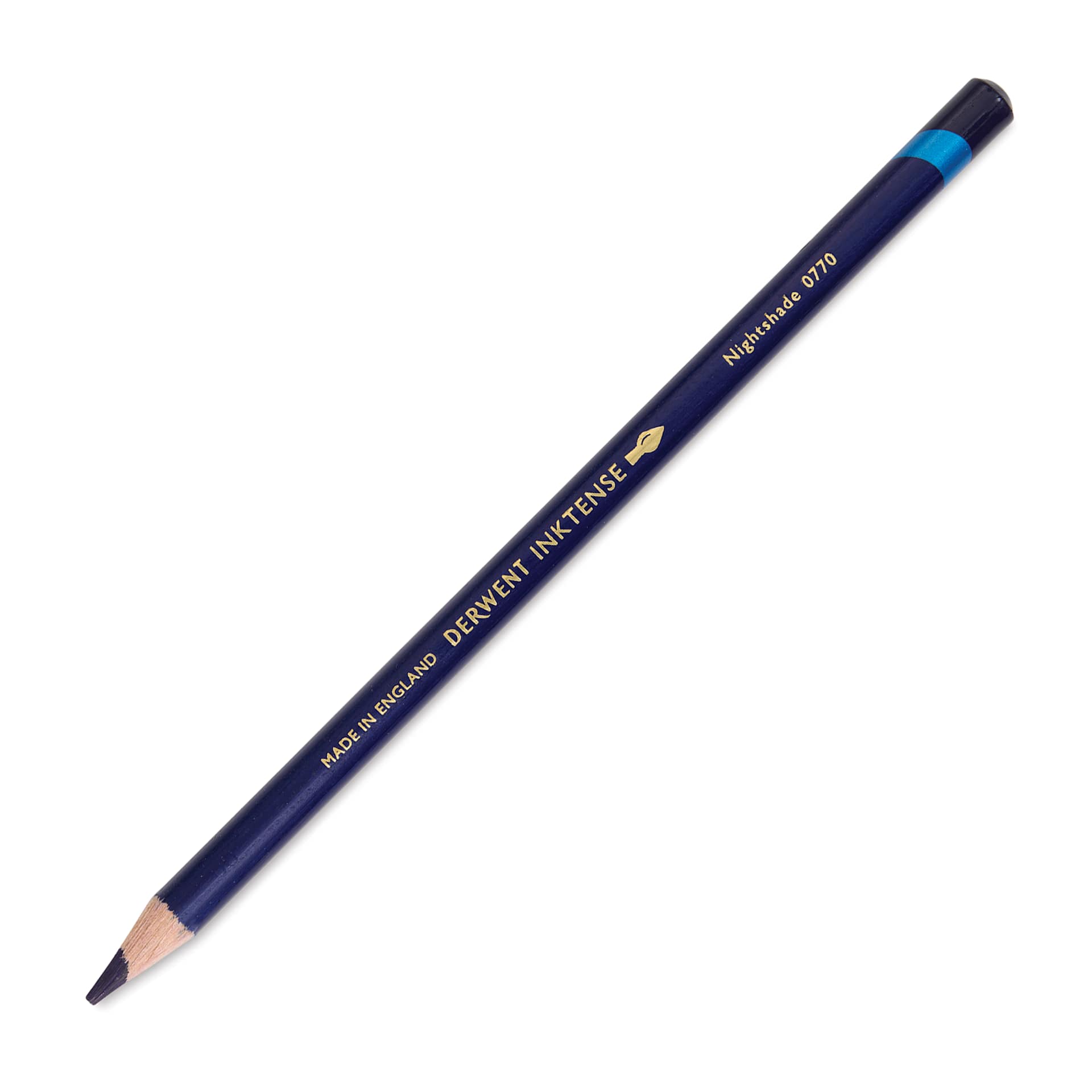 Derwent Inktense Pencil - Nightshade, single pencil