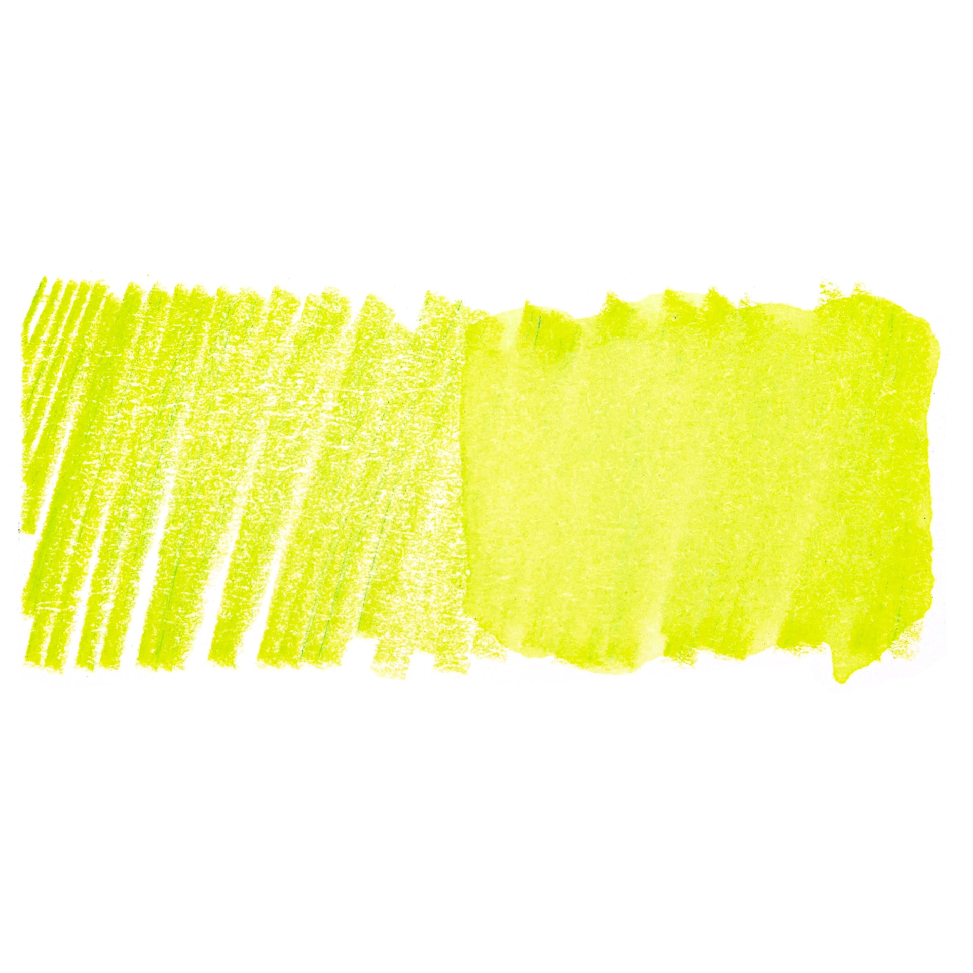 Derwent Inktense Pencil - Lime Green, swatch only