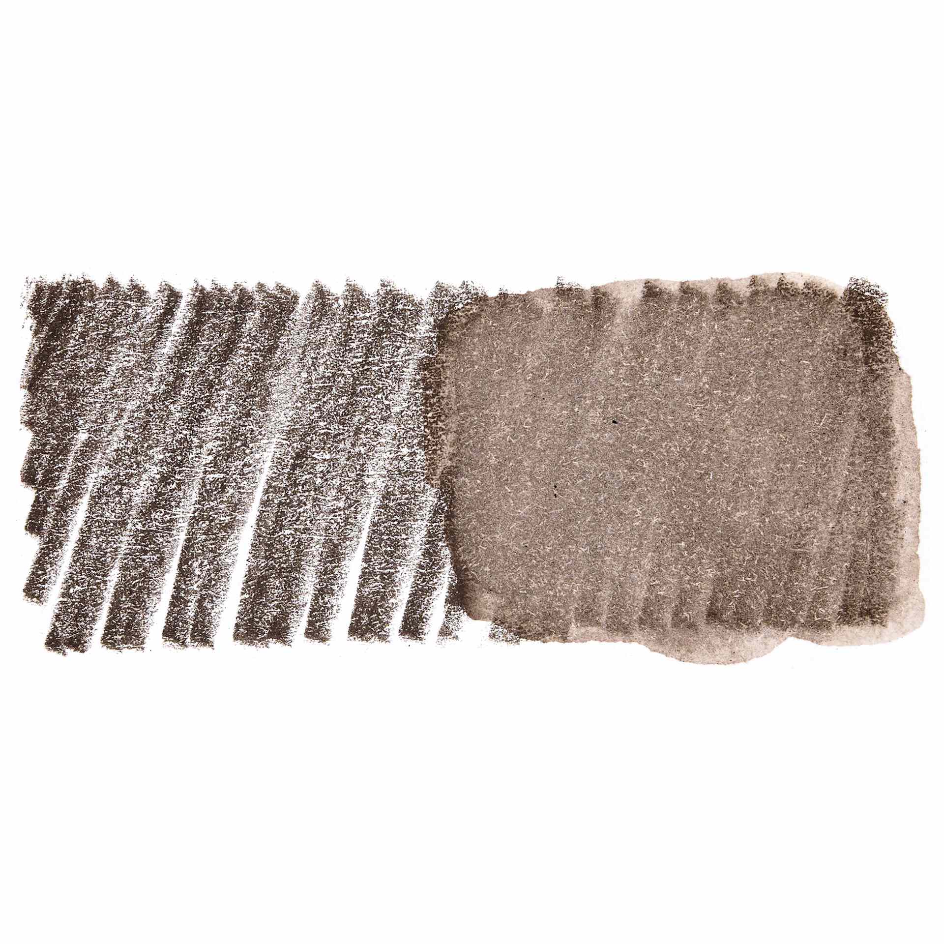 Derwent Inktense Pencil - Burnt Umber, swatch only