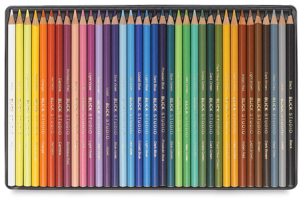 Blick Studio Artists' Colored Pencil Set - Set of 36, Assorted Colors