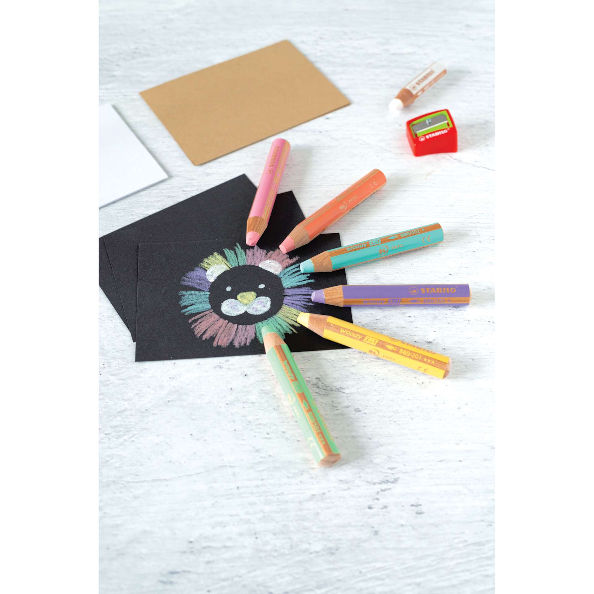 Stabilo Woody 3 in 1 Pencils and Sets