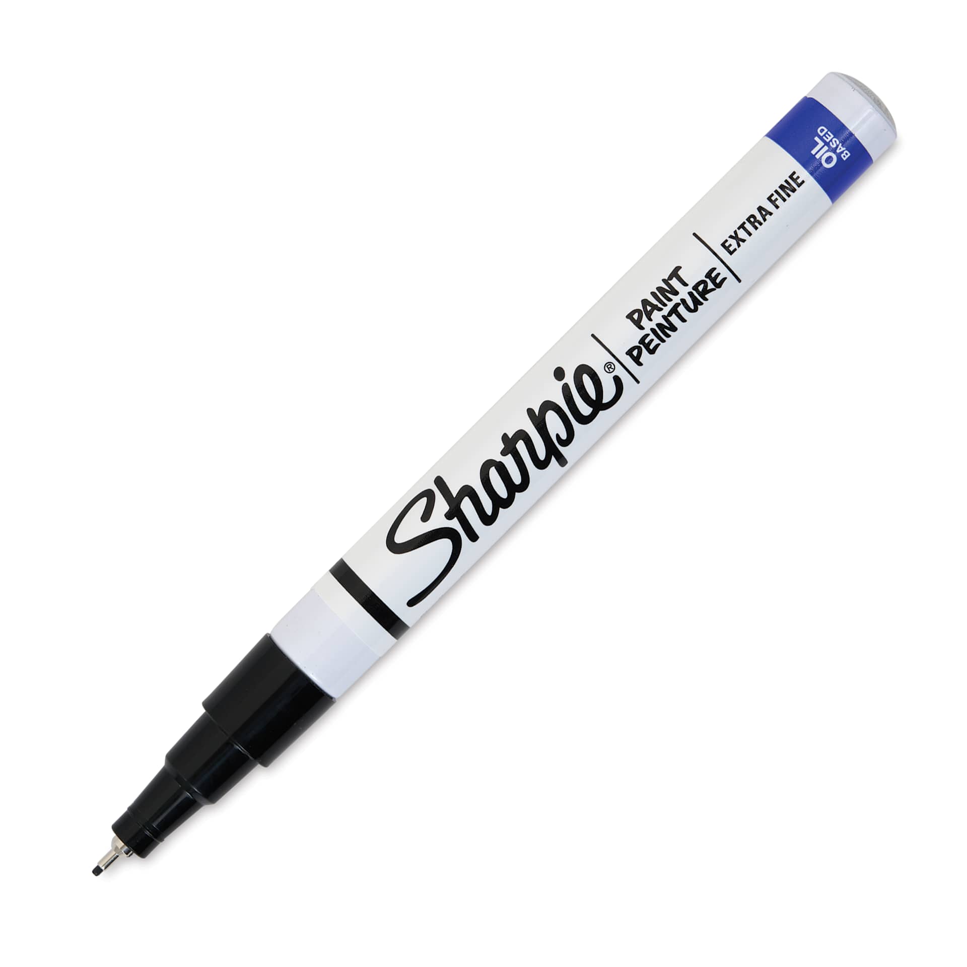 Sharpie Oil-Based Paint Marker - Black, Extra Fine Point, cap off Sharpie Oil-Based Paint Marker - Black, Extra Fine Point, cap off