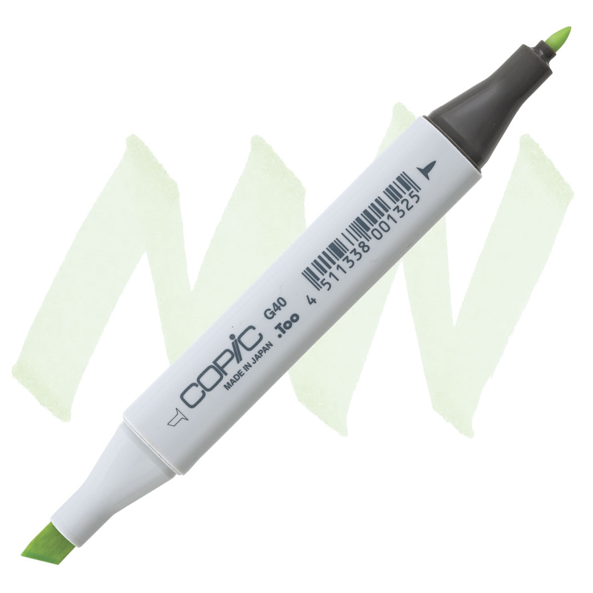 Copic Classic Marker - Dim Green G40 marker and swatch