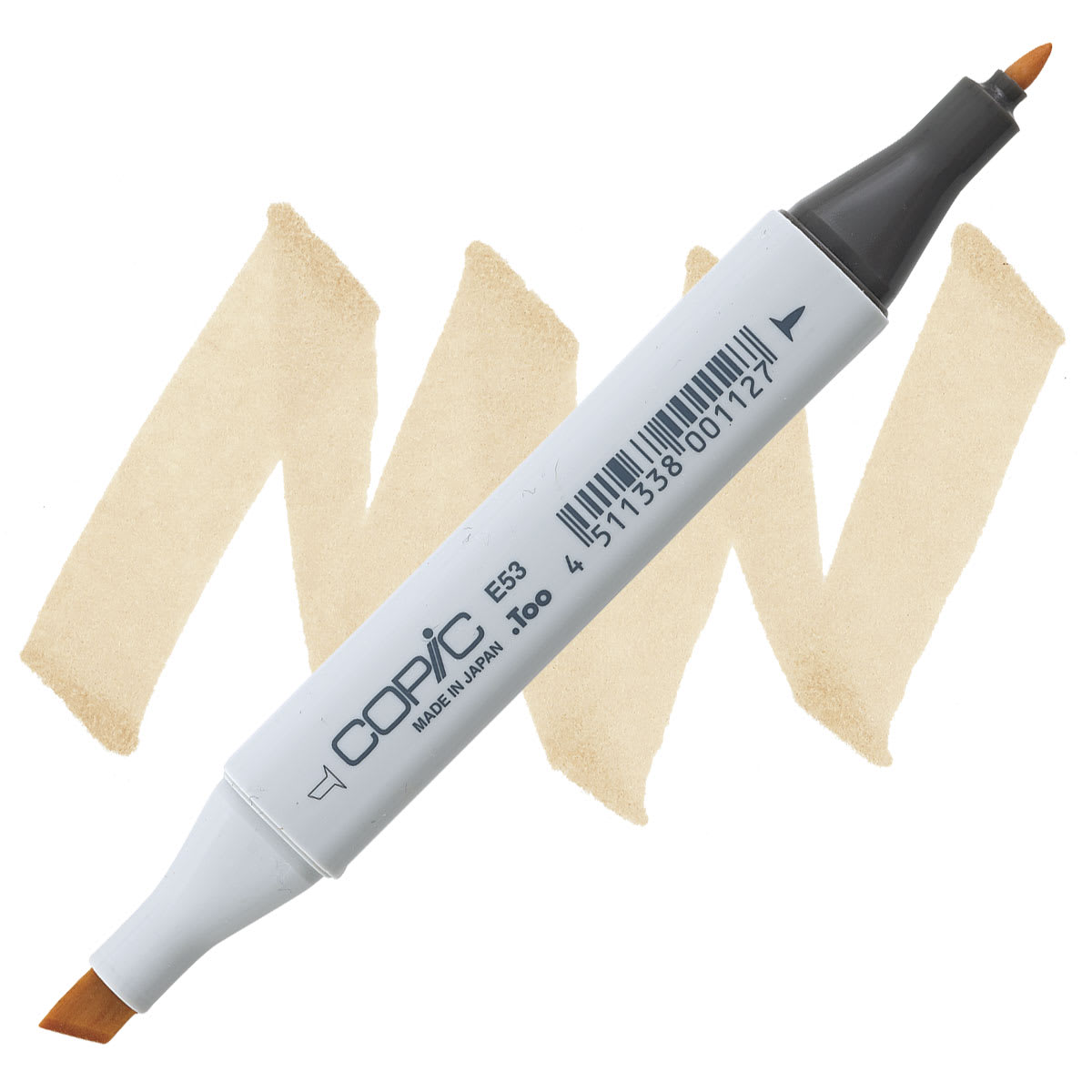 Copic Classic Marker - Raw Silk E53 marker and swatch