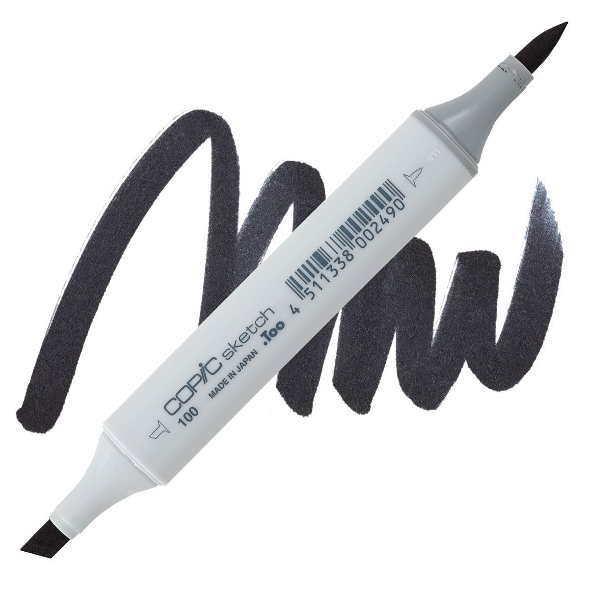 Copic Sketch Marker - Black 100 marker and swatch