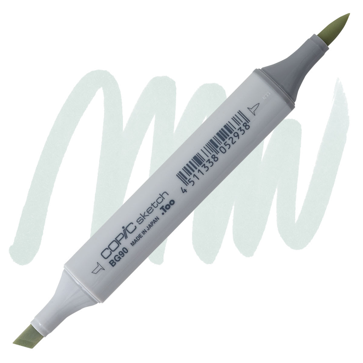 Copic Sketch Marker - Gray Sky BG90 marker and swatch