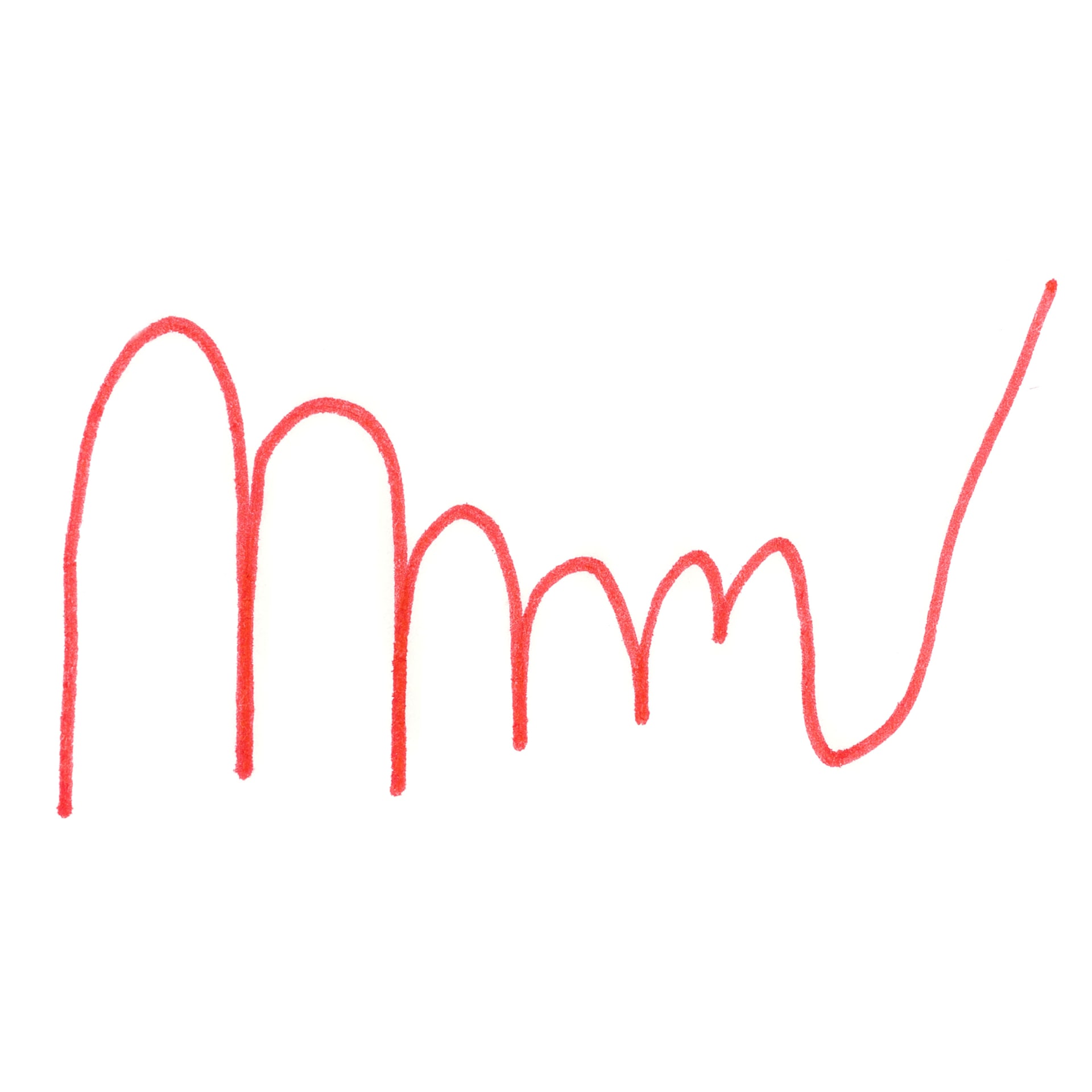 Artline Drawing Pen - Red, 0.5 mm Tip swatch