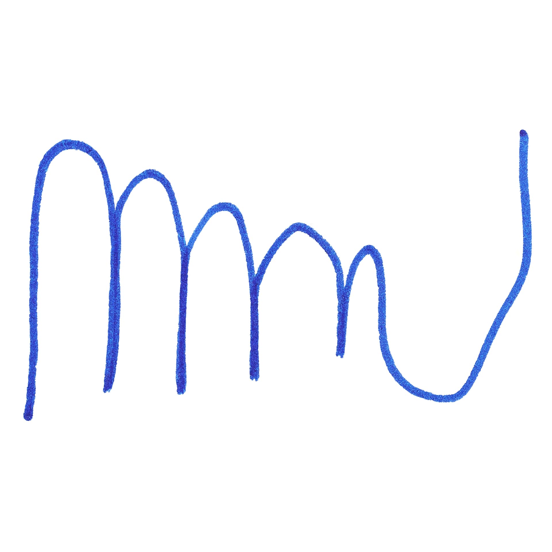 Artline Drawing Pen - Blue, 0.8 mm Tip swatch