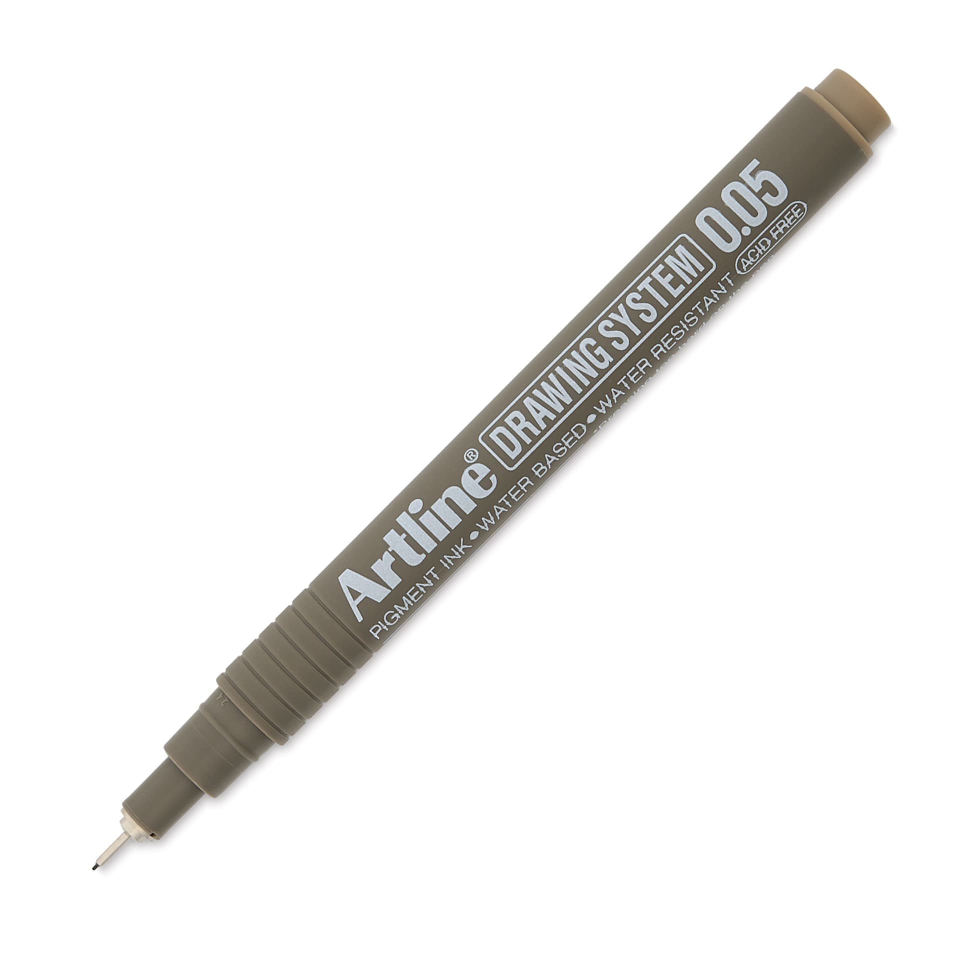 Artline Drawing Pen - Pale Brown, 0.05 mm Tip