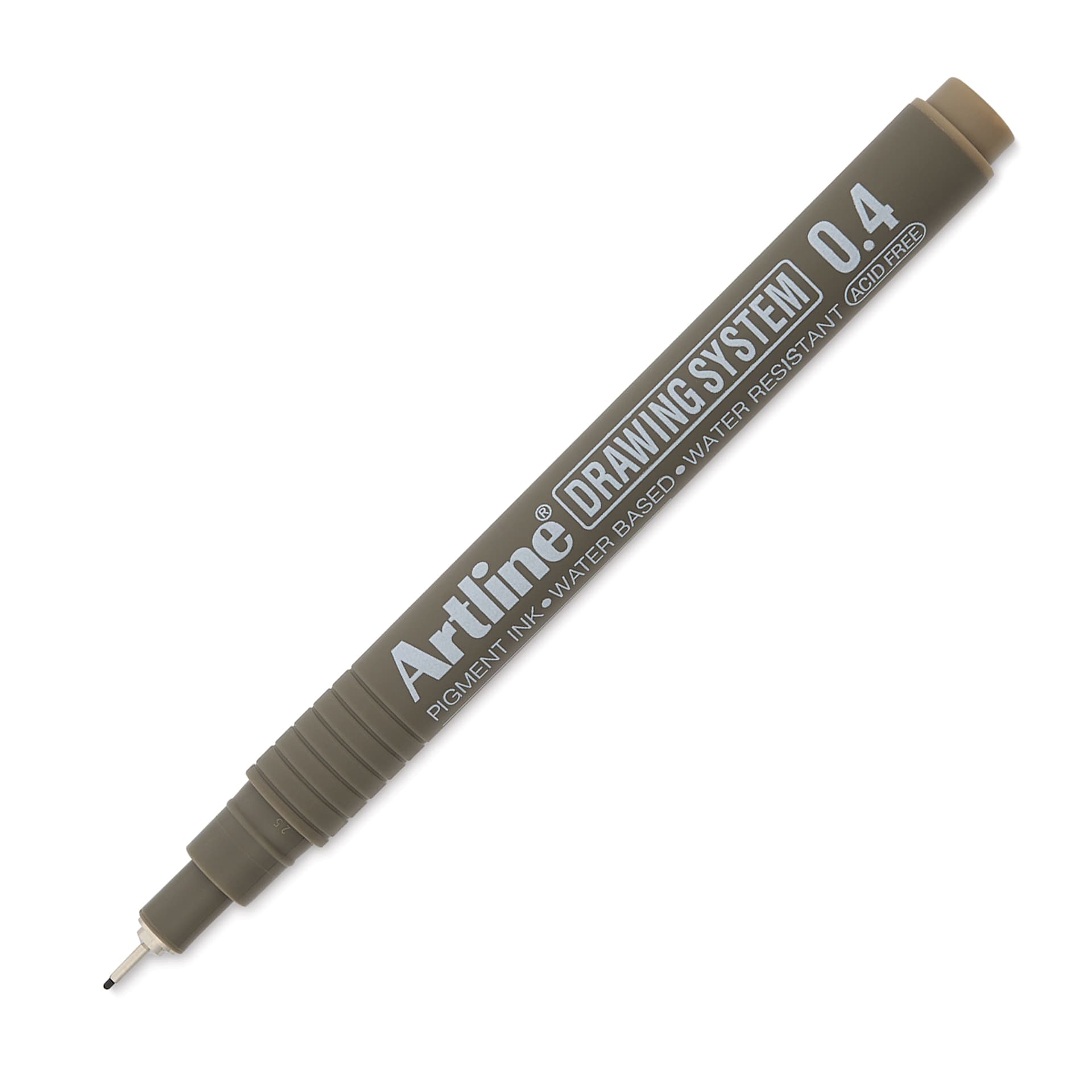 Artline Drawing Pen - Pale Brown, 0.4 mm Tip