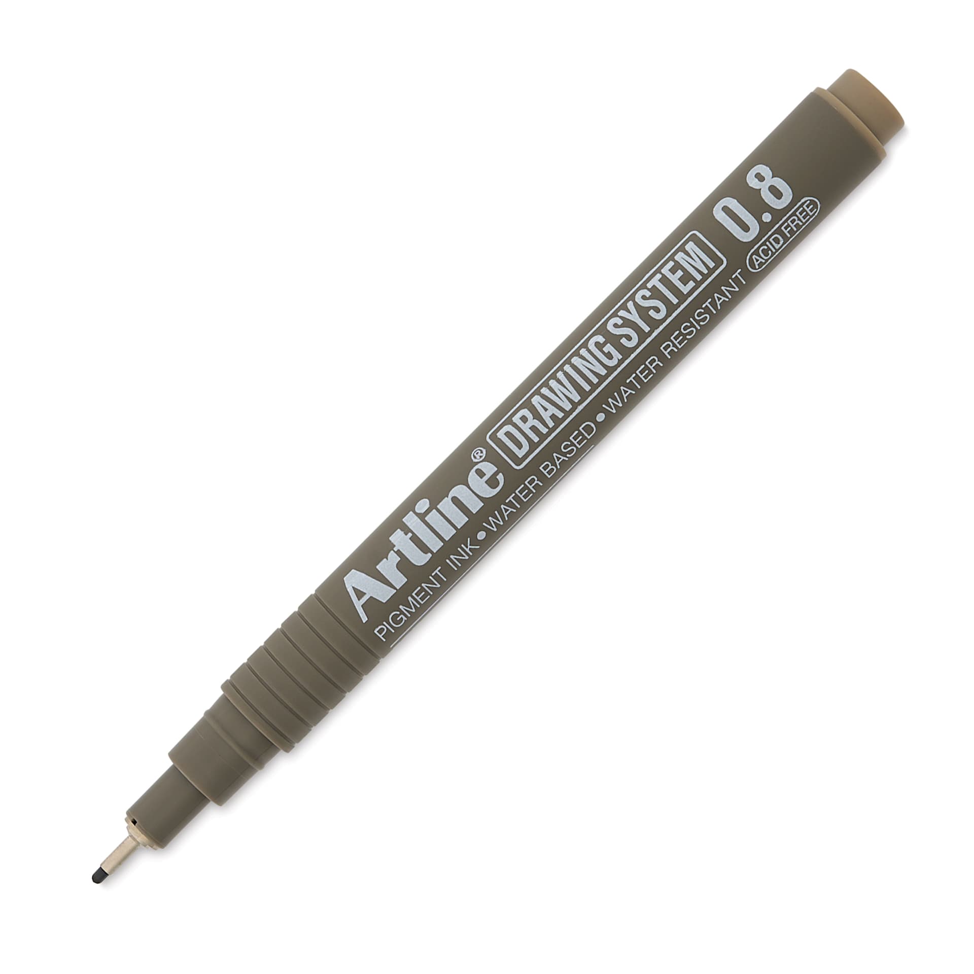 Artline Drawing Pen - Pale Brown, 0.8 mm Tip