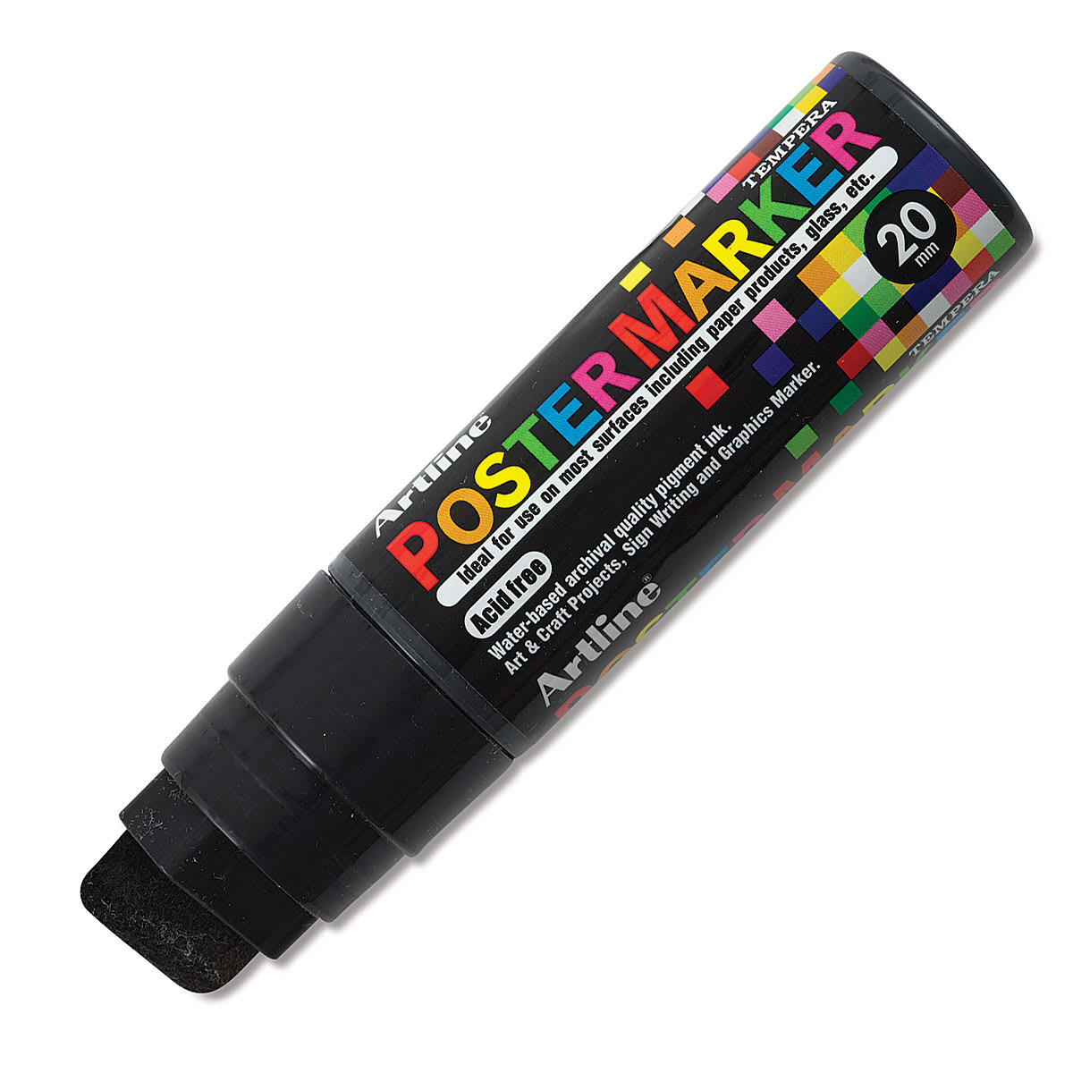 Artline Poster Markers - 20 mm Tip, Black
