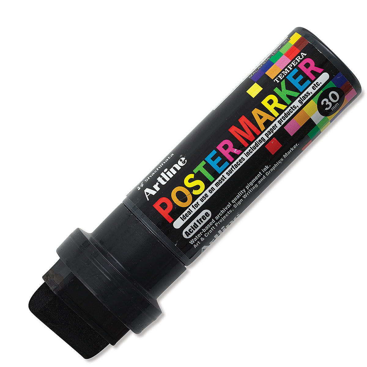 Artline Poster Markers - 30 mm Tip, Black