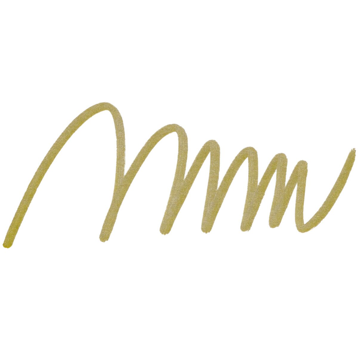 Caran d'Ache Fibralo Marker - Metallic Gold swatch