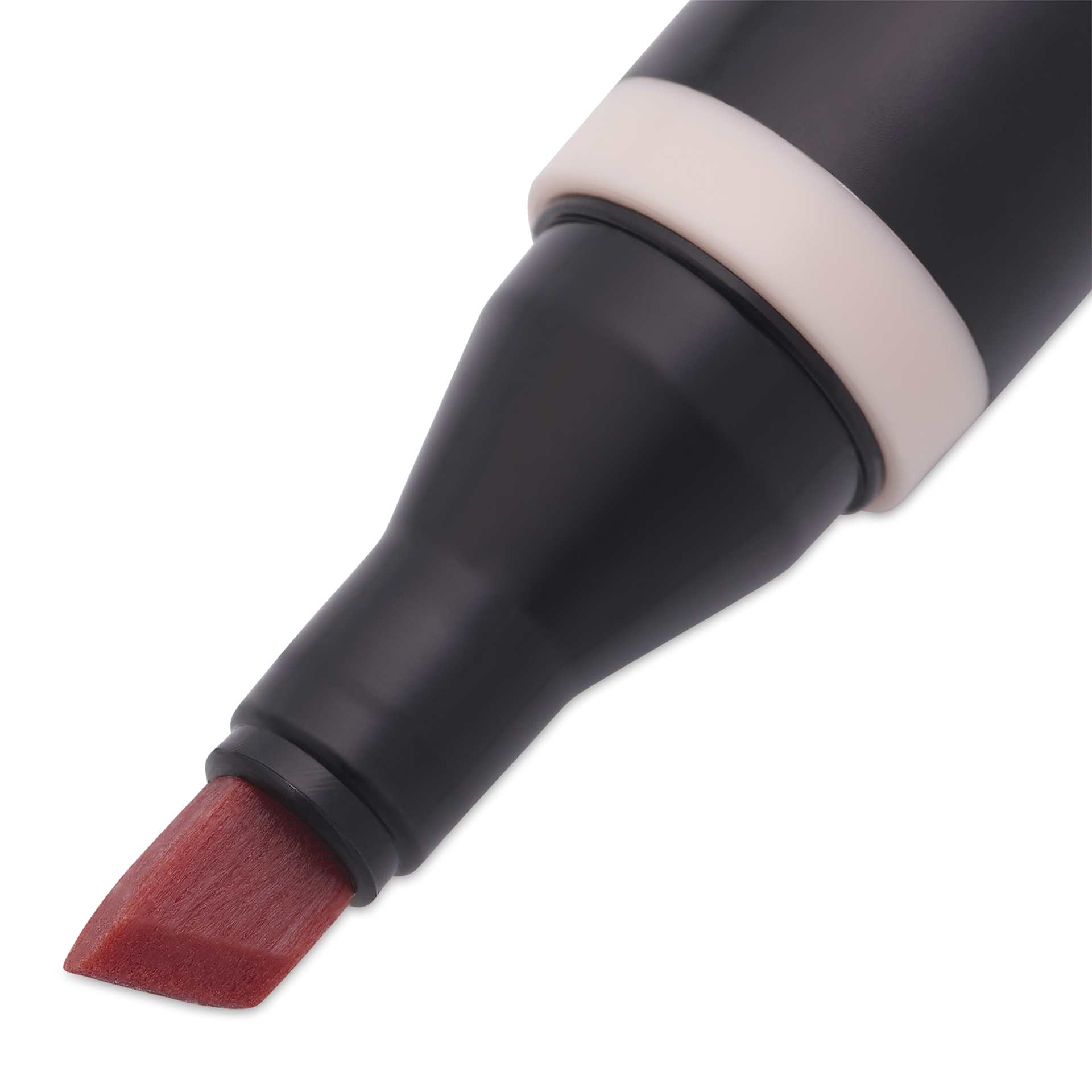 Blick Studio Alcohol Art Marker - 090 Stone, close-up of chisel tip