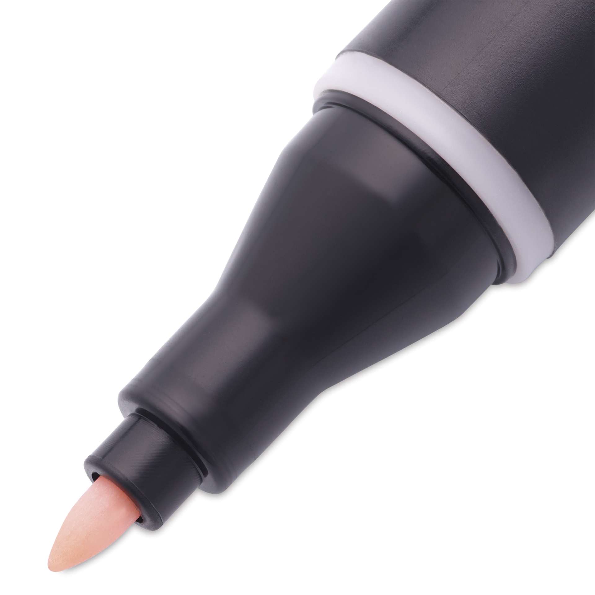 Blick Studio Alcohol Art Marker - 134 White Gardenia, close-up of bullet tip