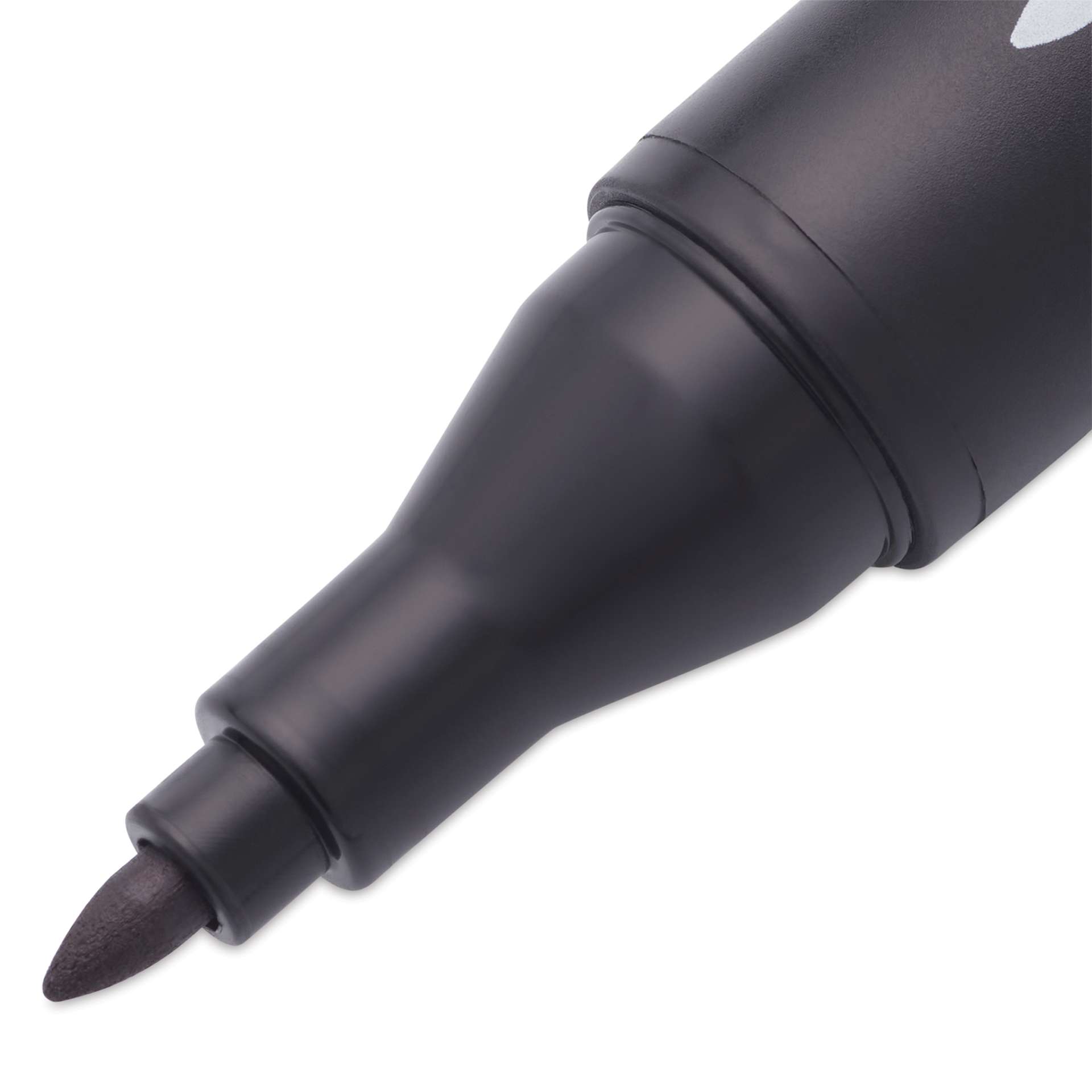 Blick Studio Alcohol Art Marker - 020 Black, close-up of the bullet  tip