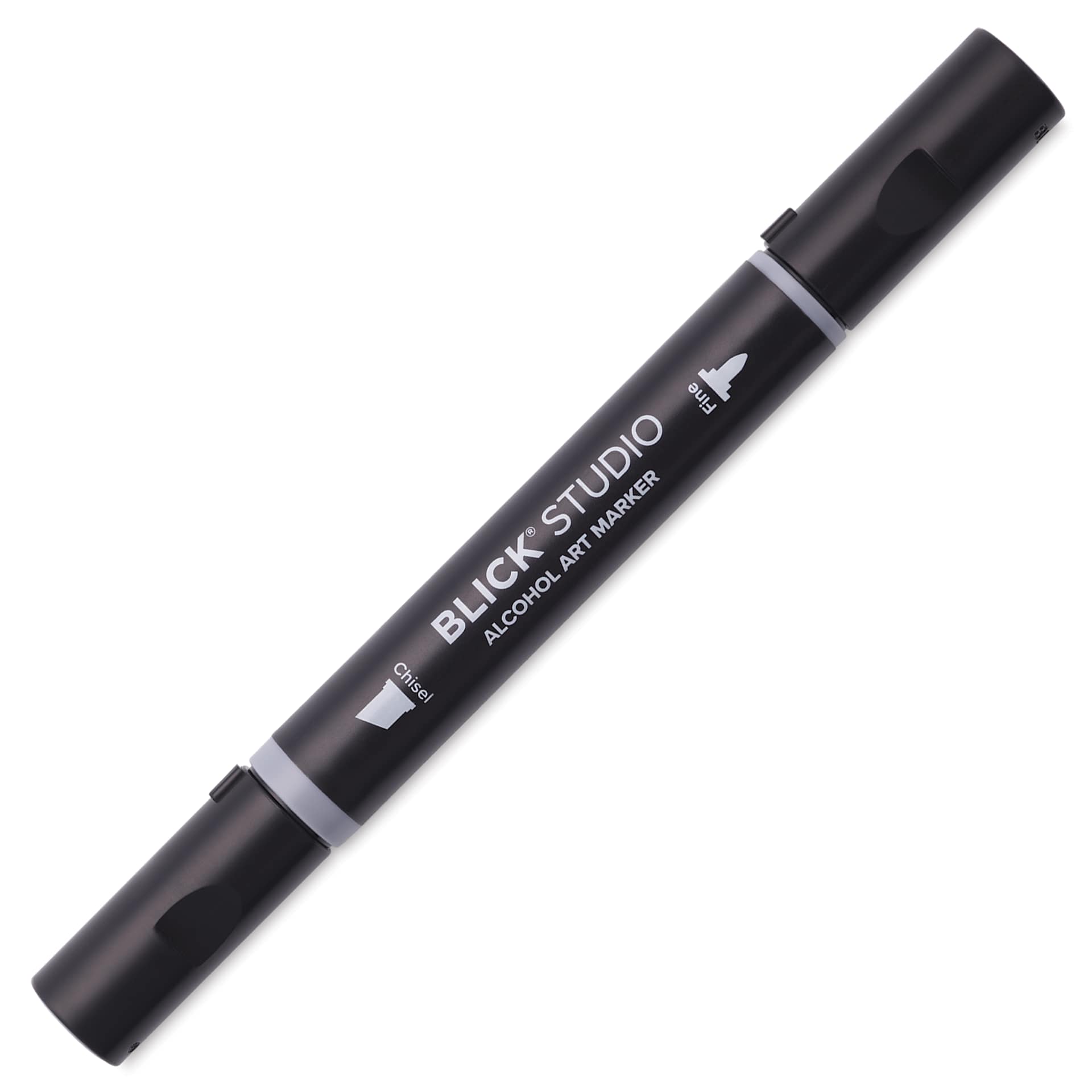 Blick Studio Alcohol Art Marker - 021 Basic Gray 3, marker with caps on