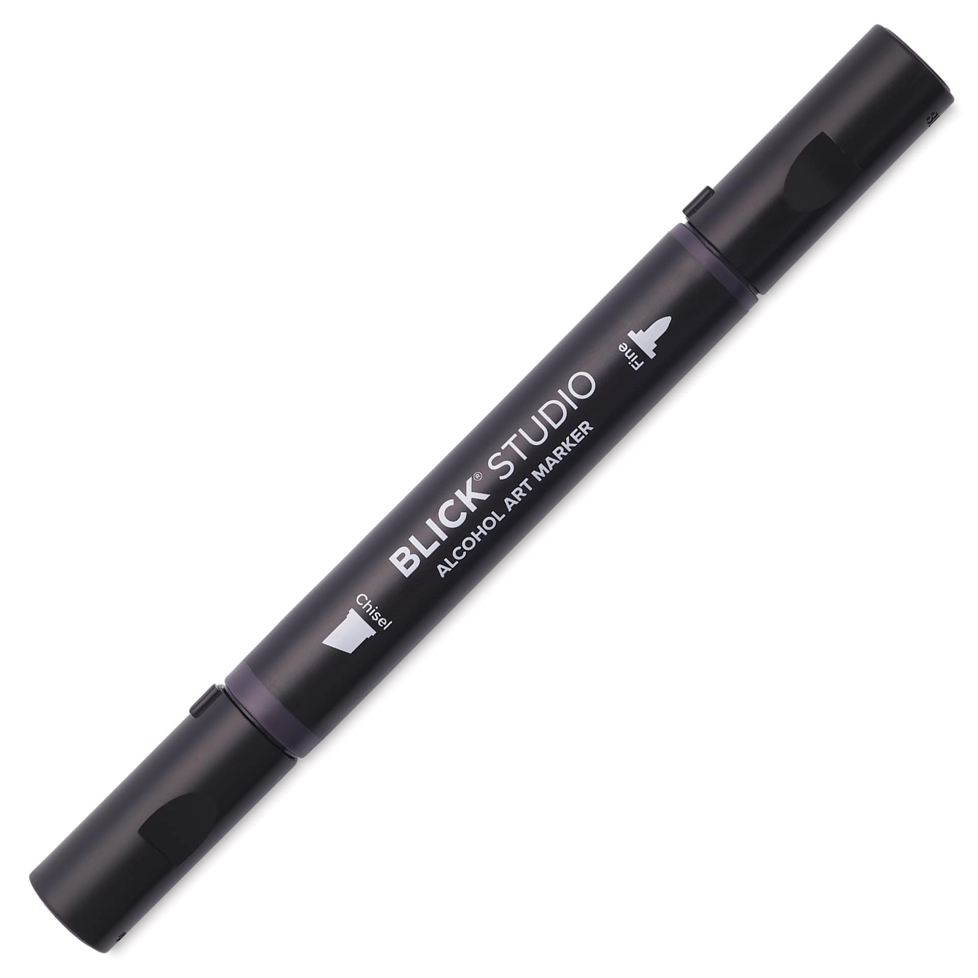 Blick Studio Alcohol Art Marker - 052 Warm Black, marker with caps on
