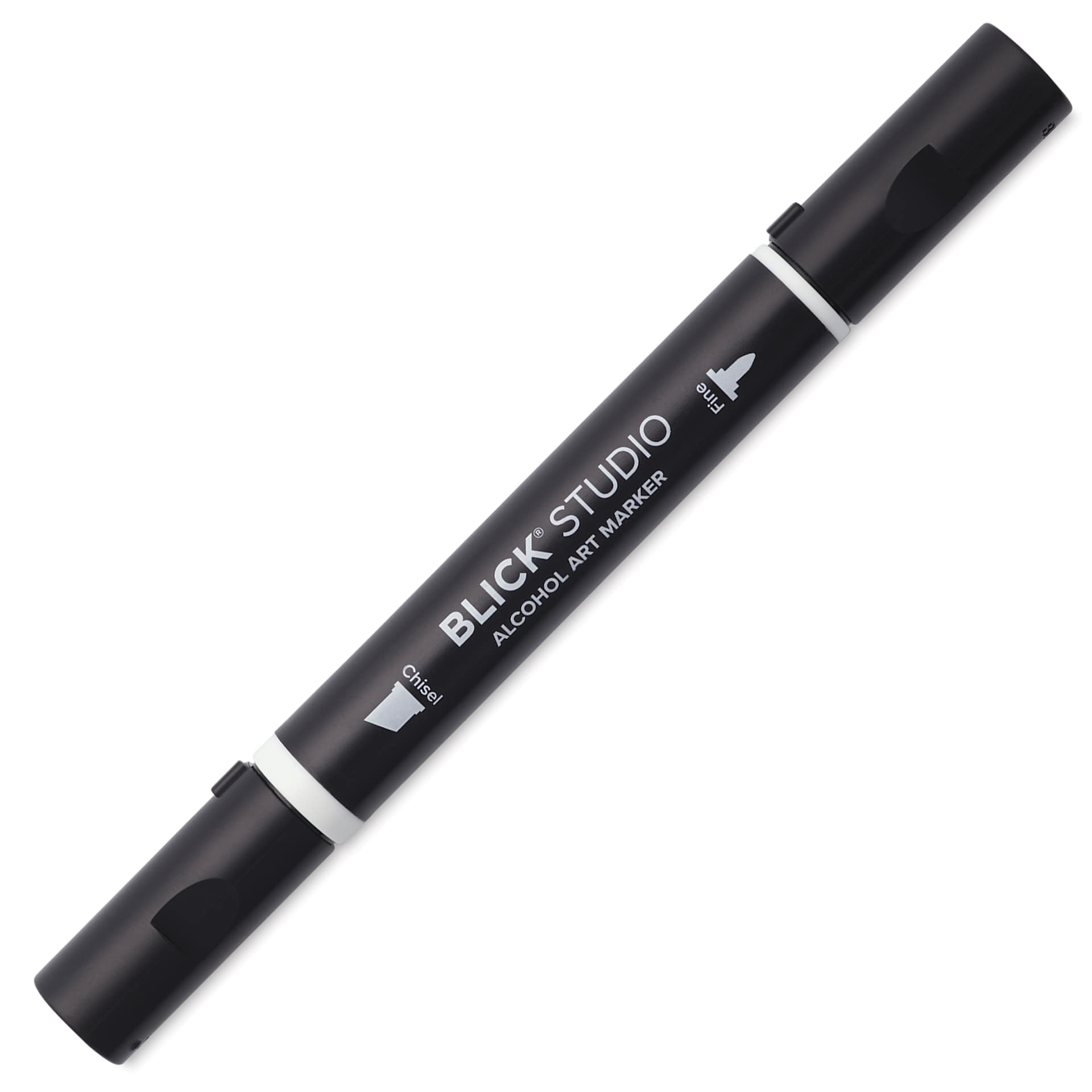 Blick Studio Alcohol Art Marker - 023 Cool Gray 10%, marker with caps on