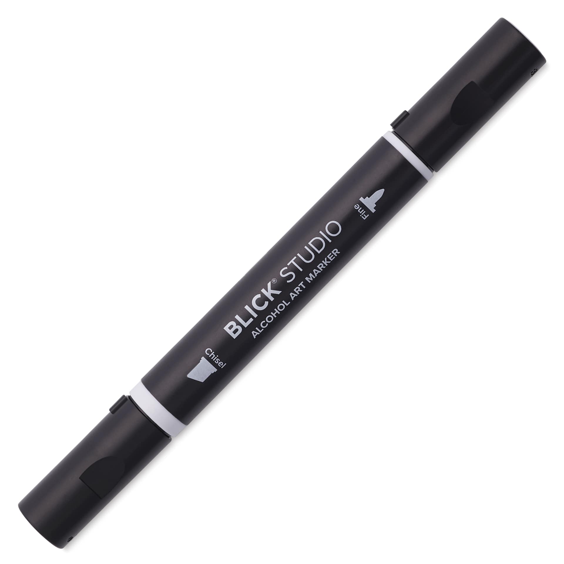 Blick Studio Alcohol Art Marker - 026 Cool Gray 40%, marker with caps on