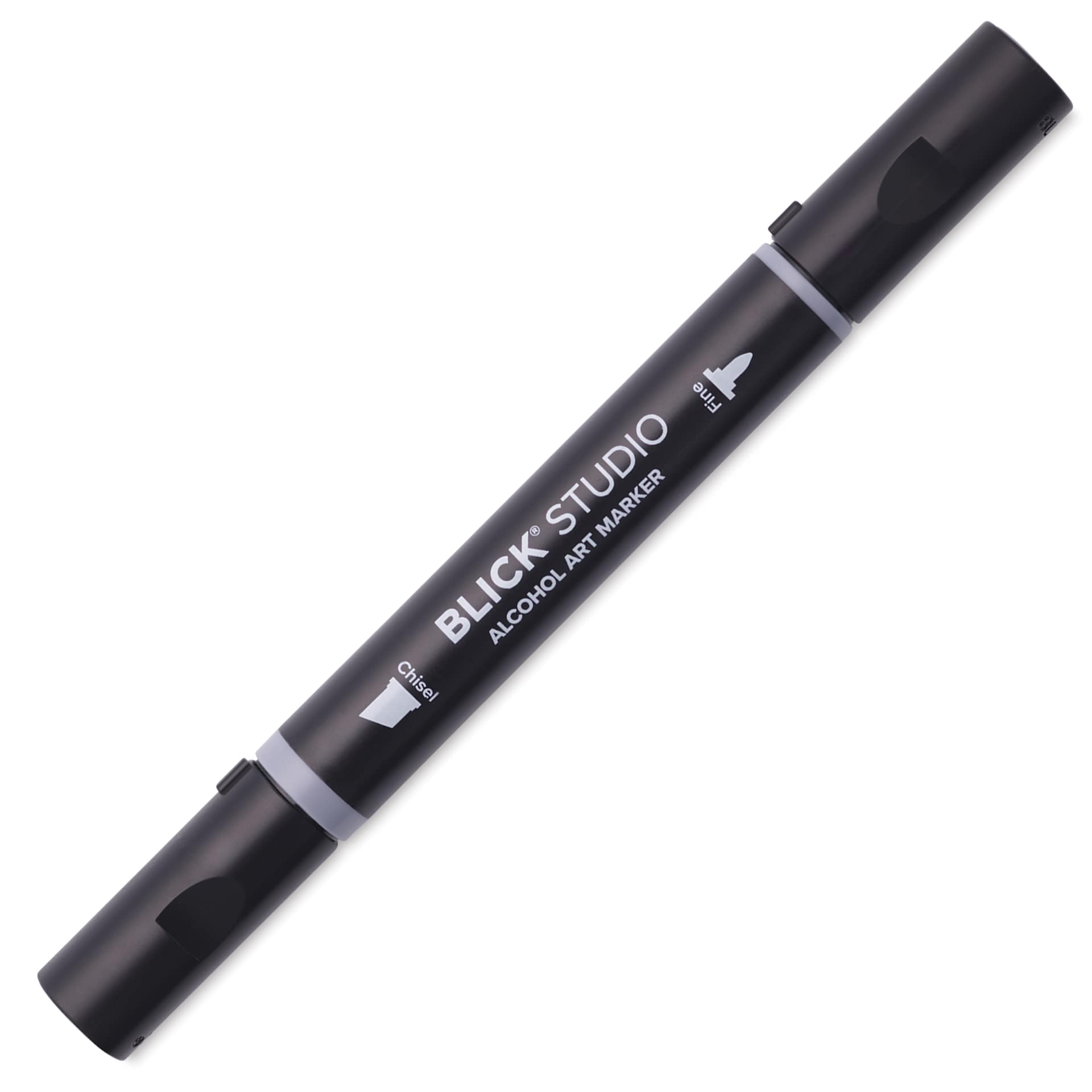 Blick Studio Alcohol Art Marker - 029 Cool Gray 70%, marker with caps on