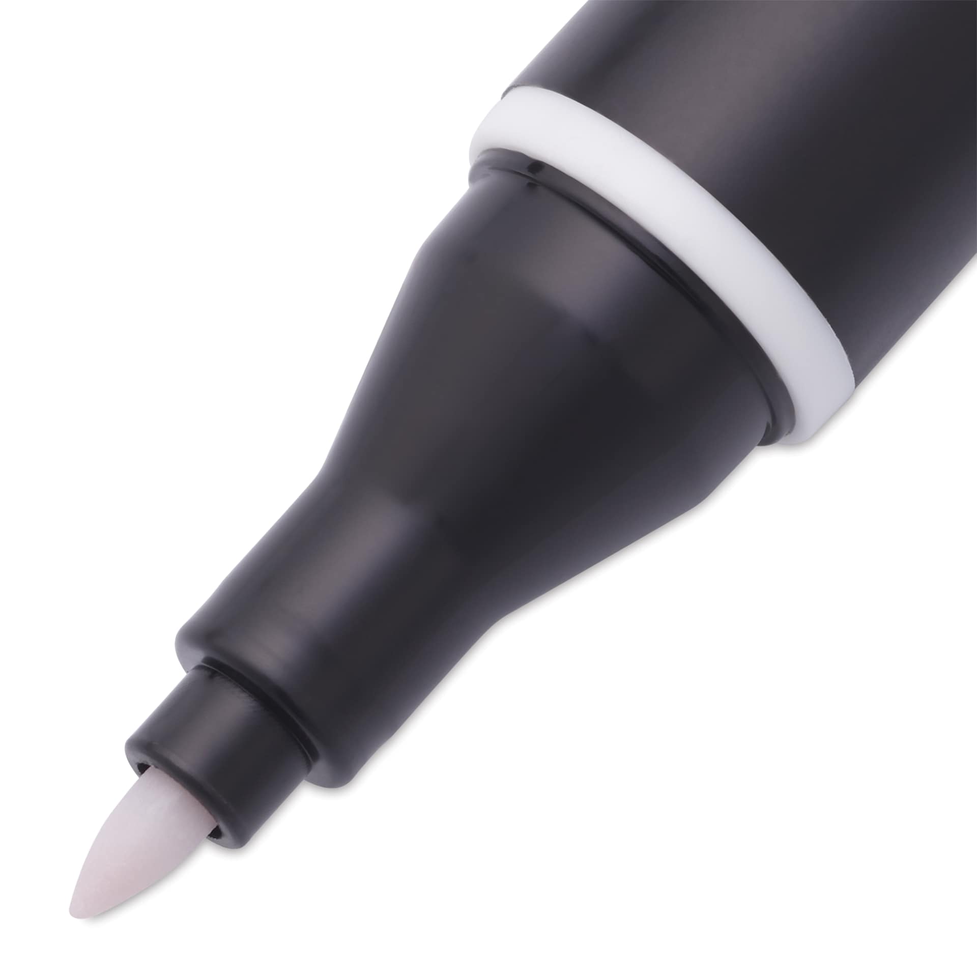 Blick Studio Alcohol Art Marker - 053 Warm Gray 10%, close-up of bullet tip