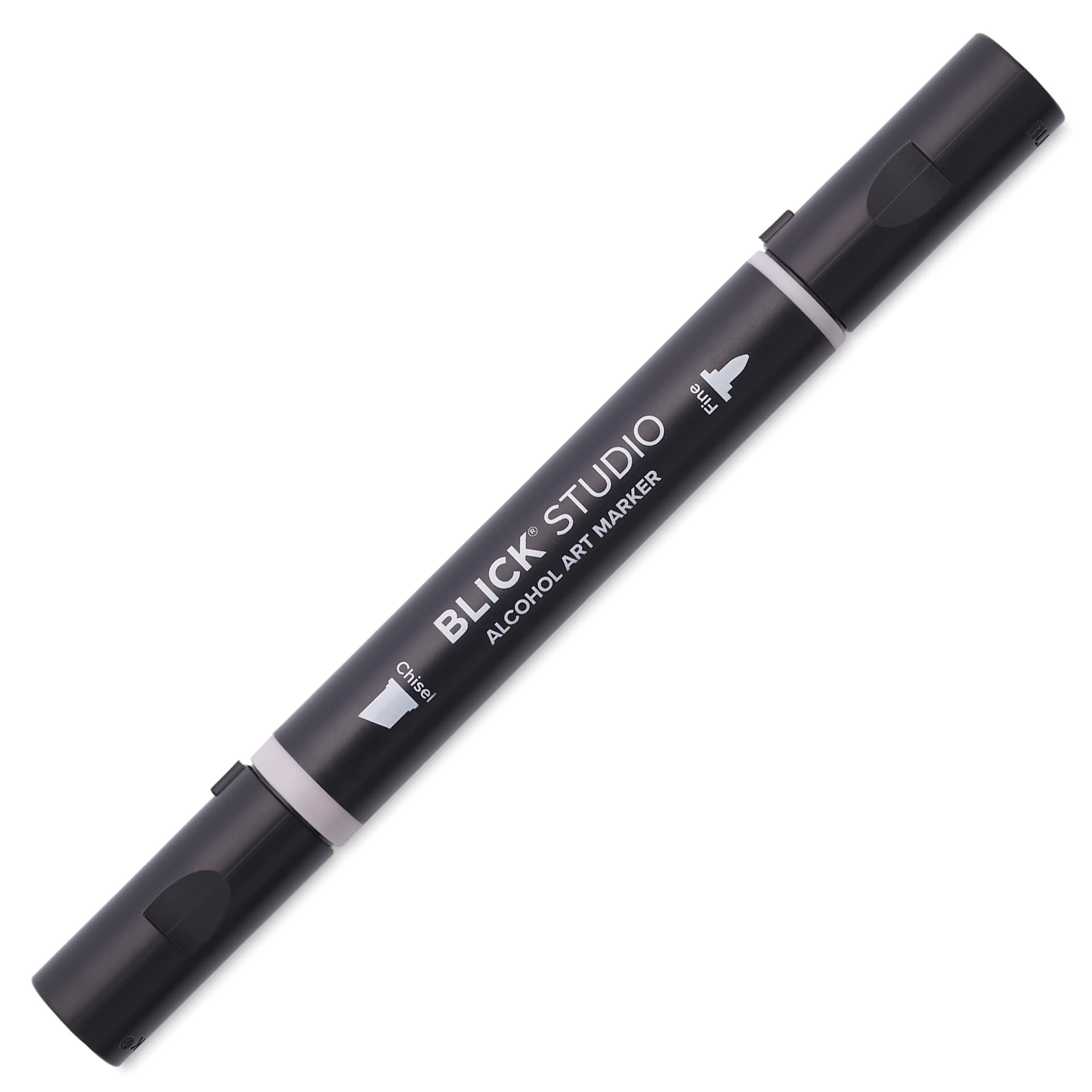 Blick Studio Alcohol Art Marker - 057 Warm Gray 50%, marker with caps on