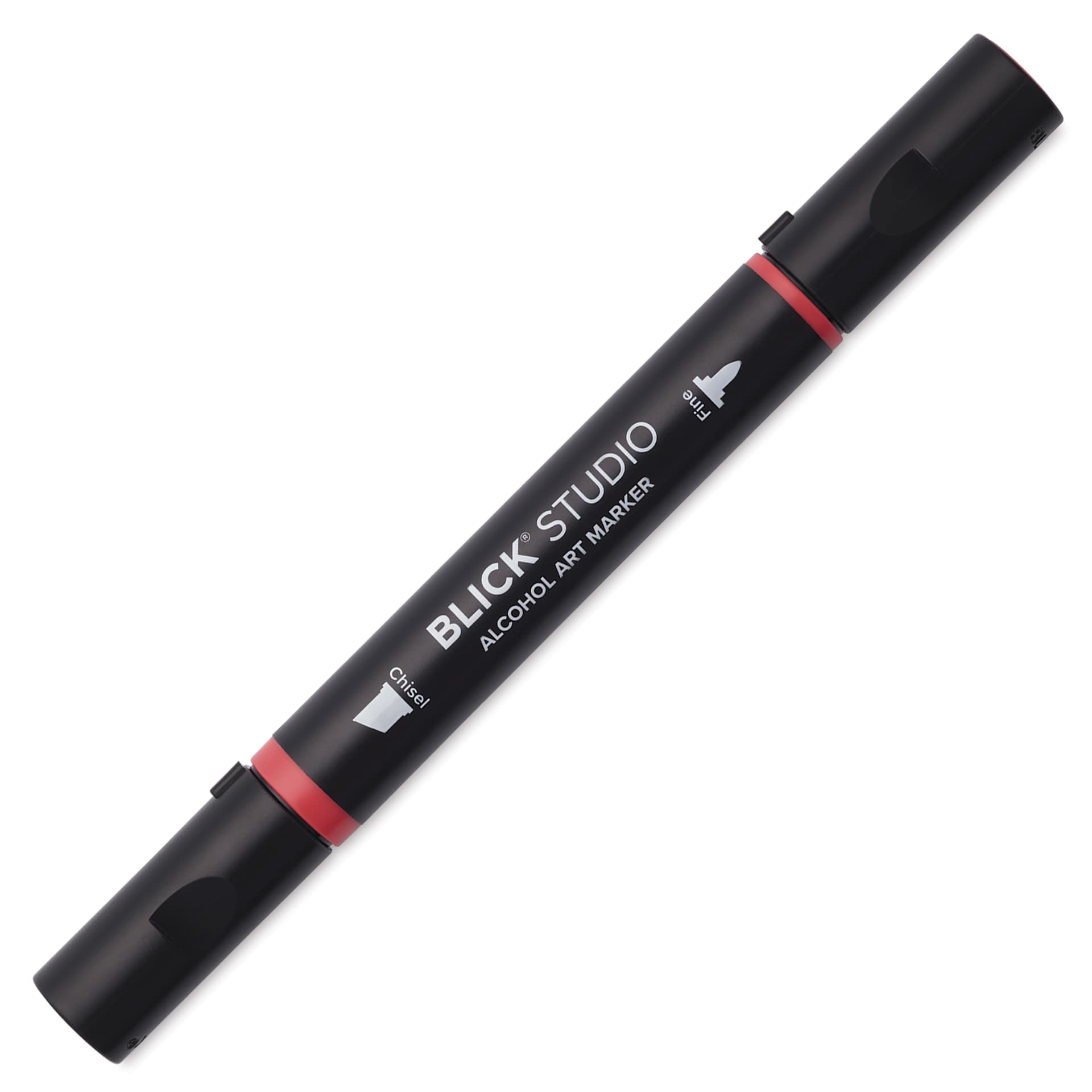Blick Studio Alcohol Art Marker - 005 Red, marker with caps on