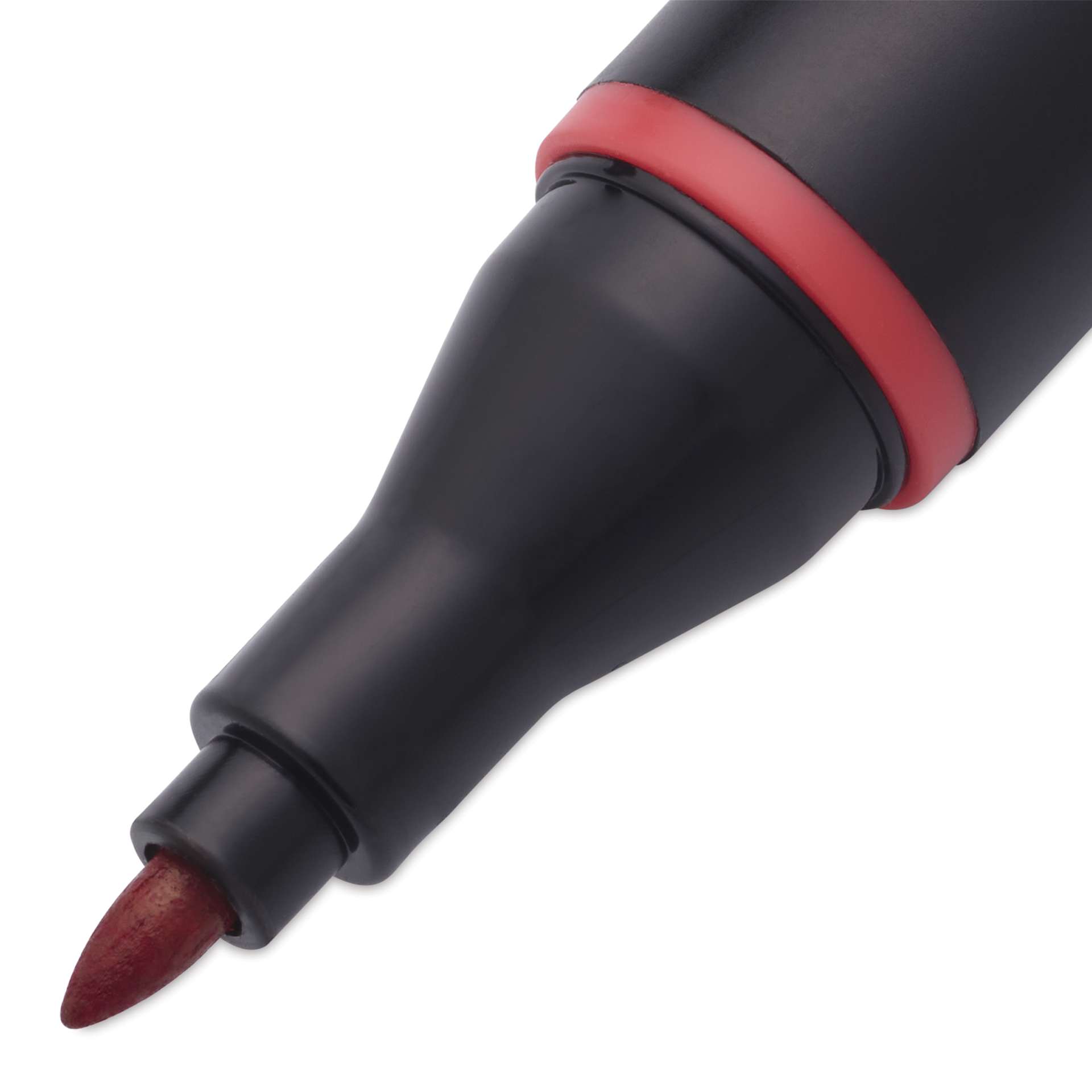 Blick Studio Alcohol Art Marker - 005 Red, close-up of bullet tip