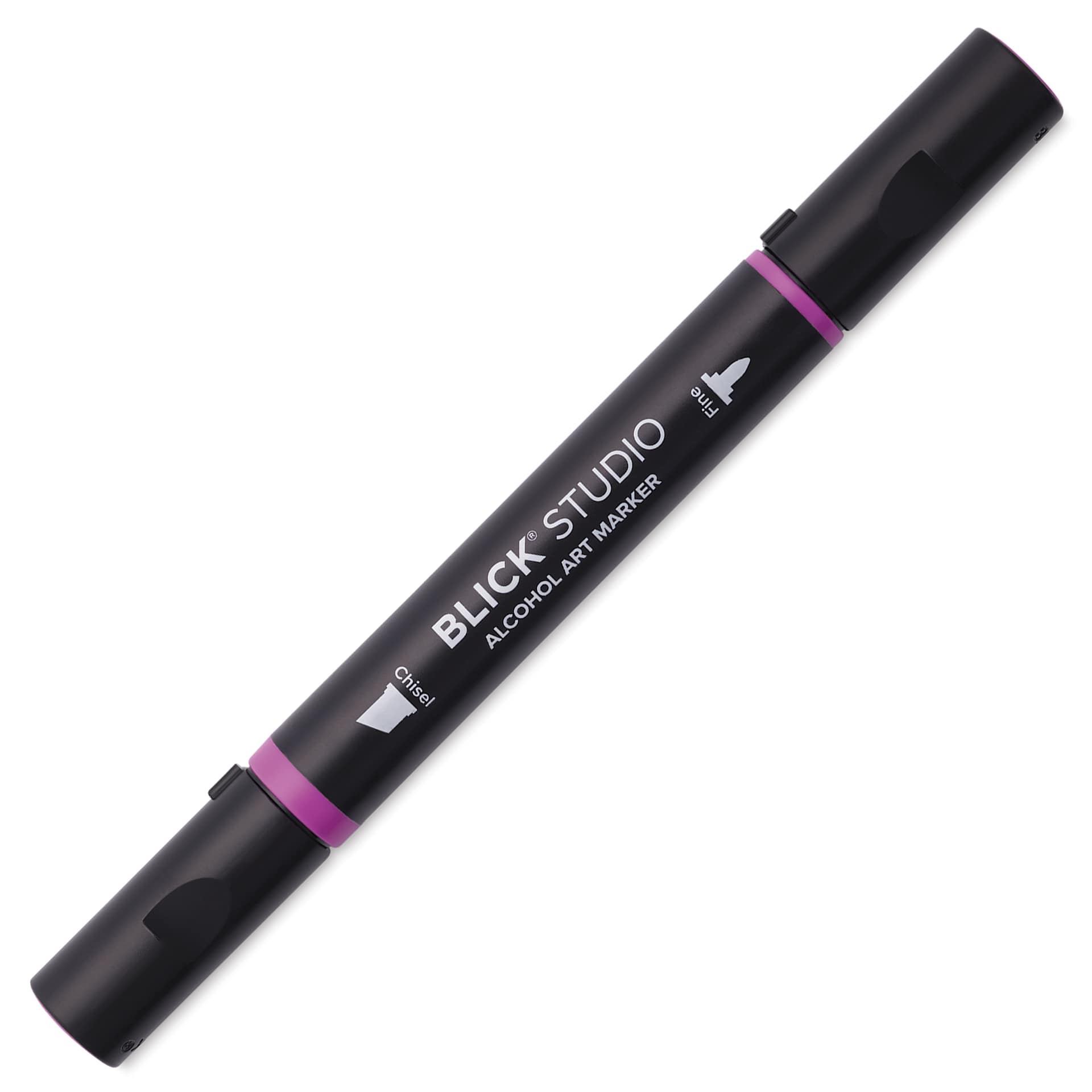 Blick Studio Alcohol Art Marker - 077 Magenta, marker with caps on