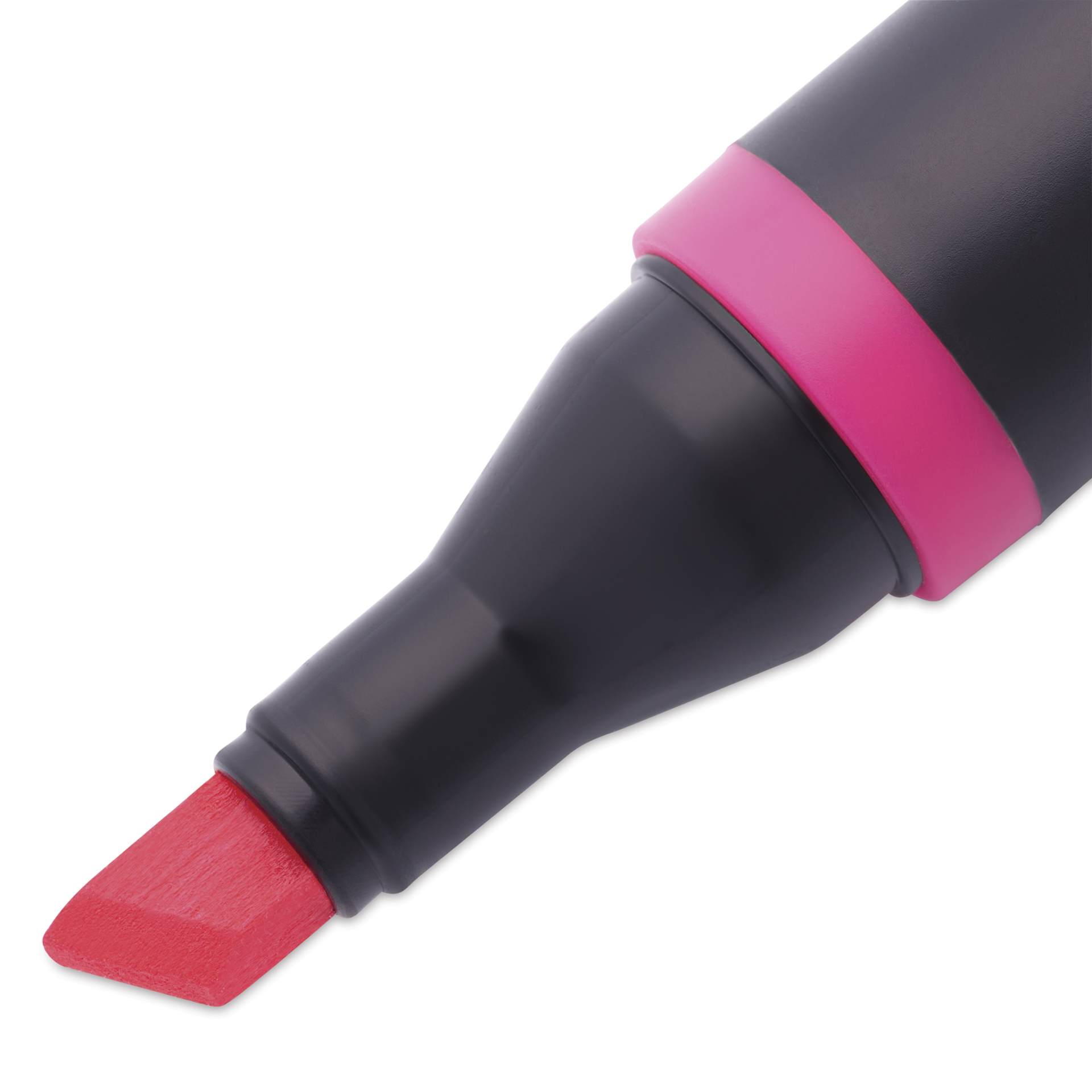 Blick Studio Alcohol Art Marker - 119 Acid Pink, close-up of chisel tip