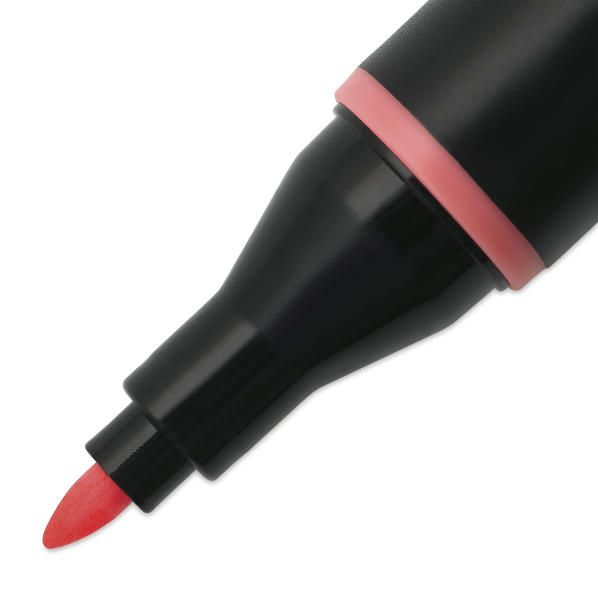 Blick Studio Alcohol Art Marker - 146 Flamingo, close-up of the fine tip