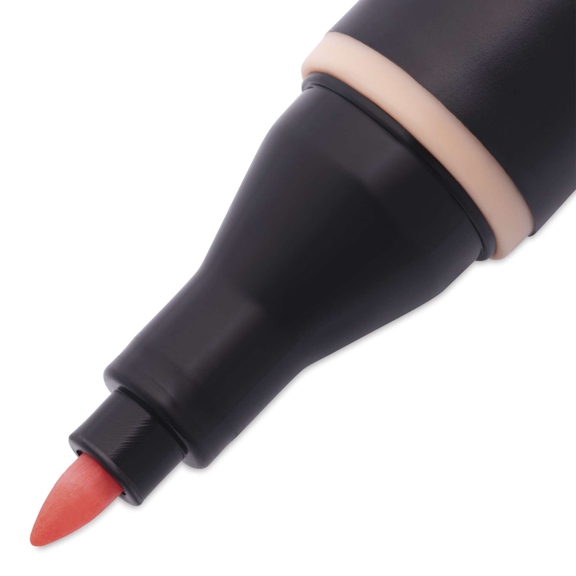 Blick Studio Alcohol Art Marker - 259 Apricot, close-up of the bullet tip