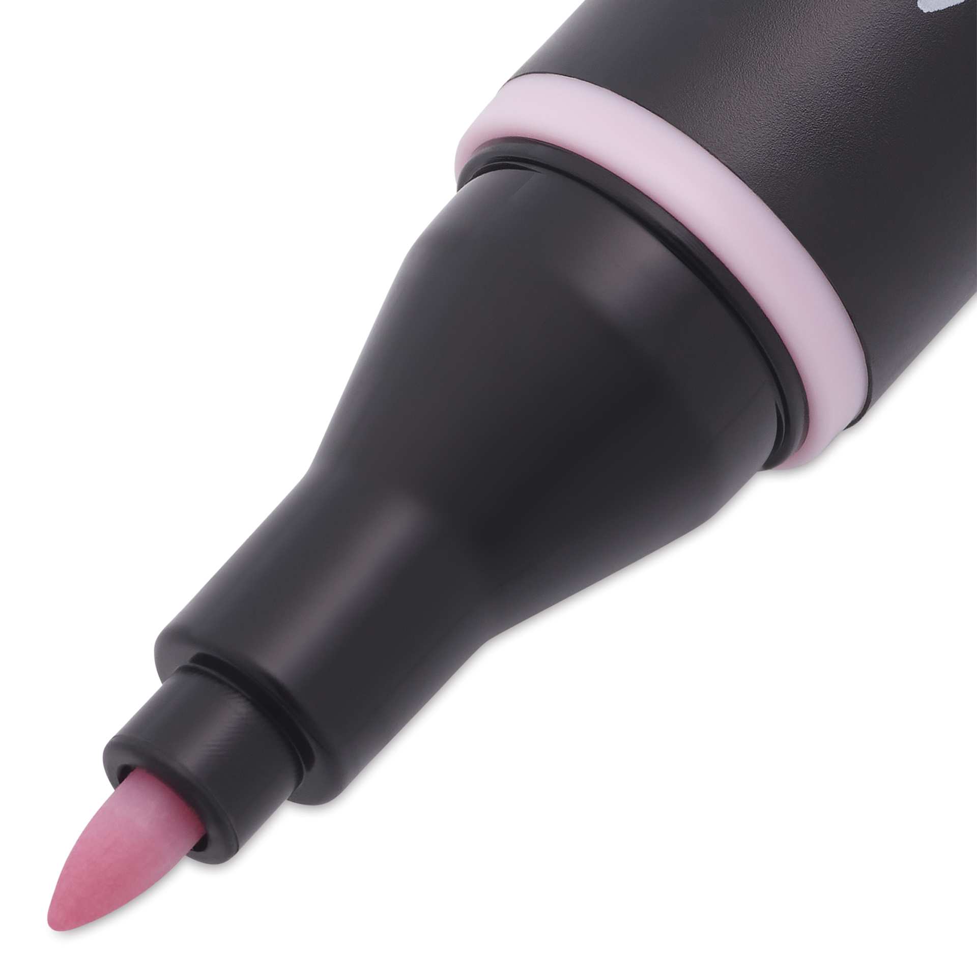 Blick Studio Alcohol Art Marker - 129 Cherry Blossom, close-up of the fine tip