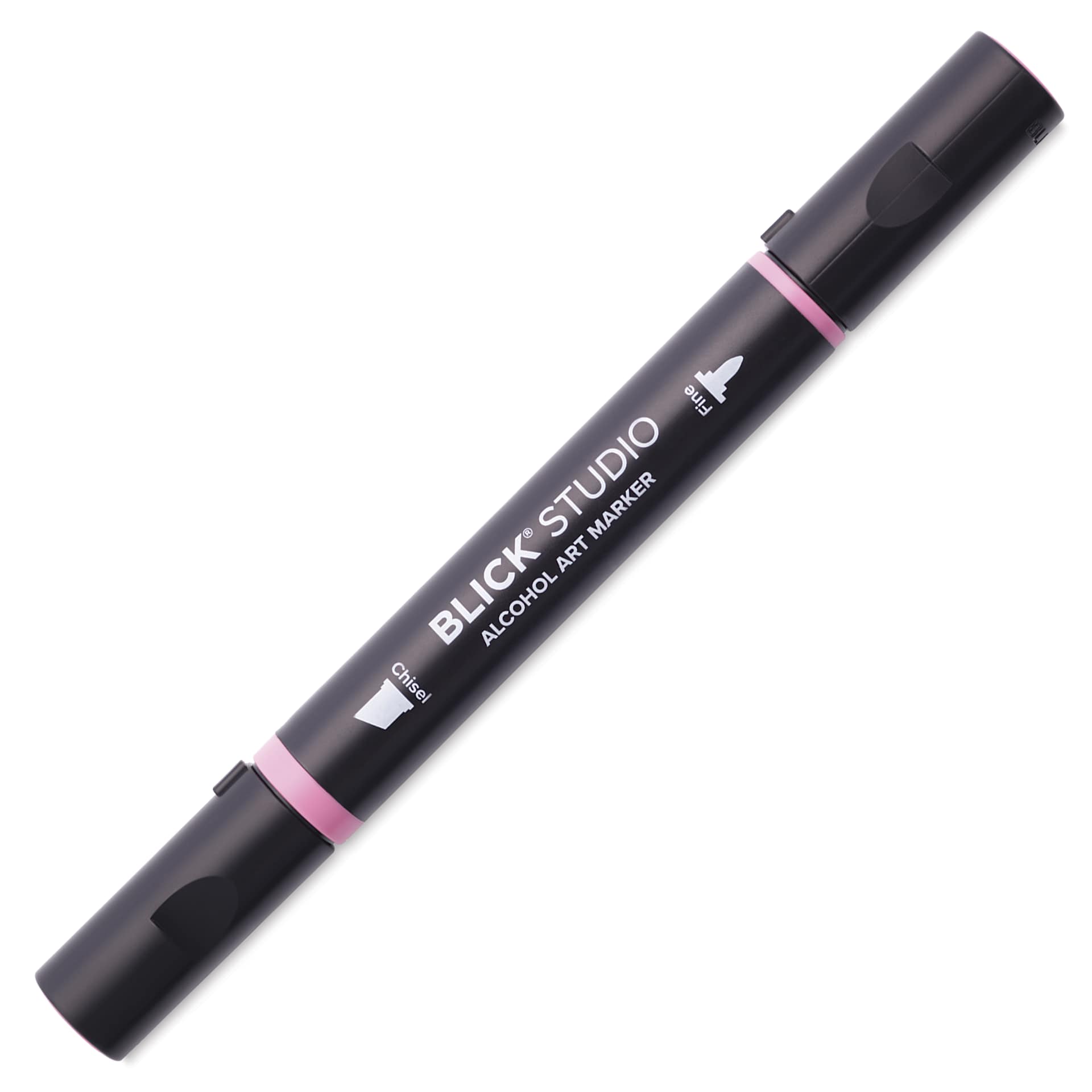Blick Studio Alcohol Art Marker - 162 Dusty Rose, marker with caps on
