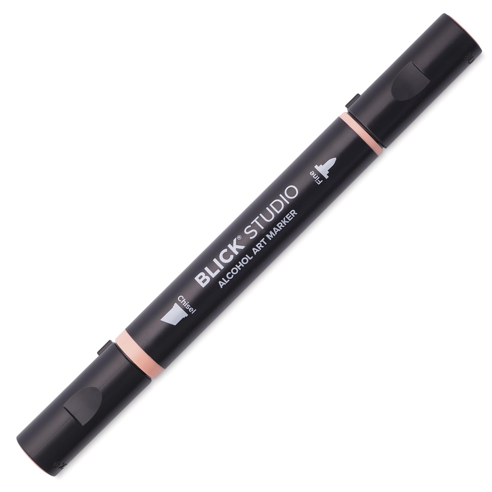 Blick Studio Alcohol Art Marker - 076 Salmon, marker with caps on
