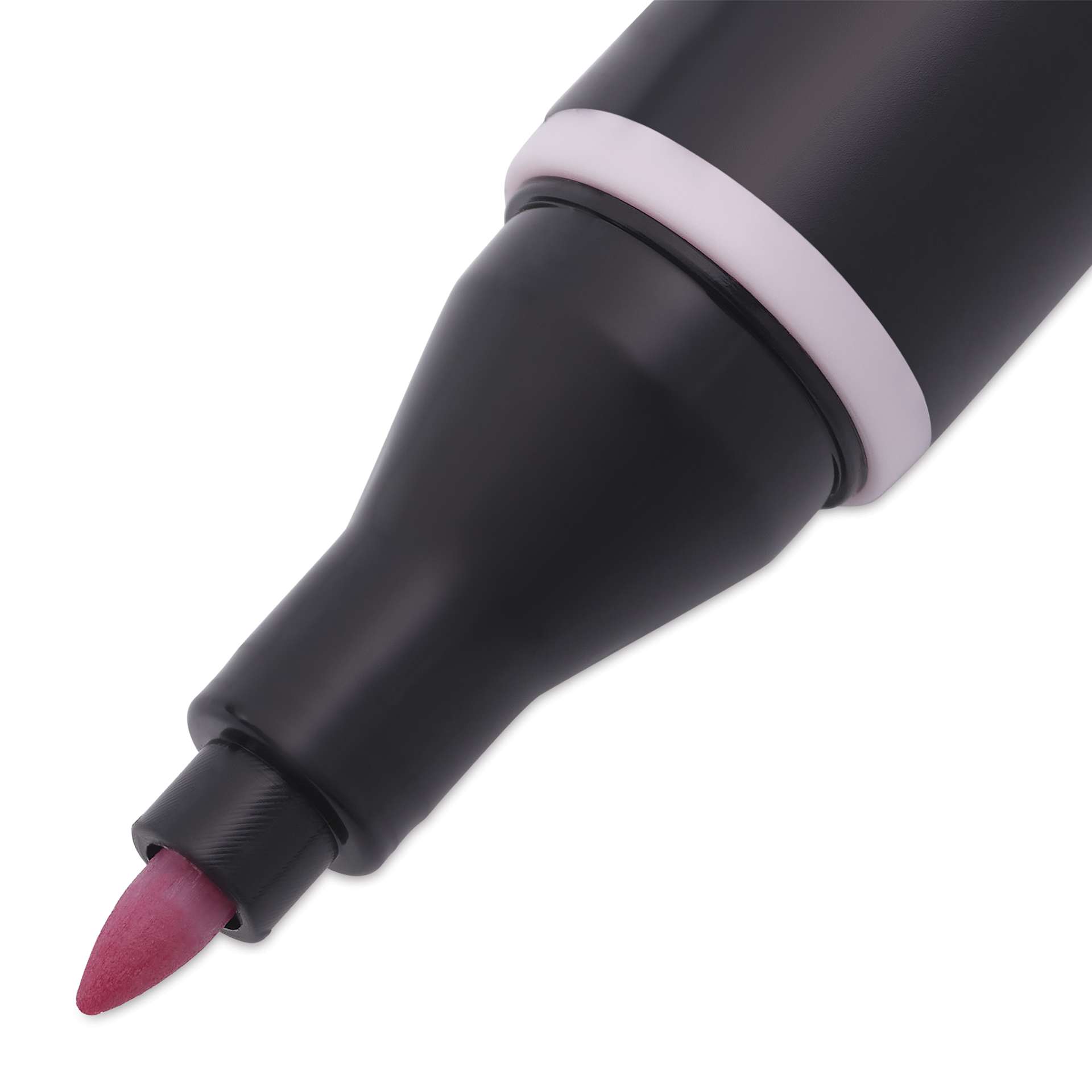 Blick Studio Alcohol Art Marker - 130 Rose Smoke, close-up of bullet tip