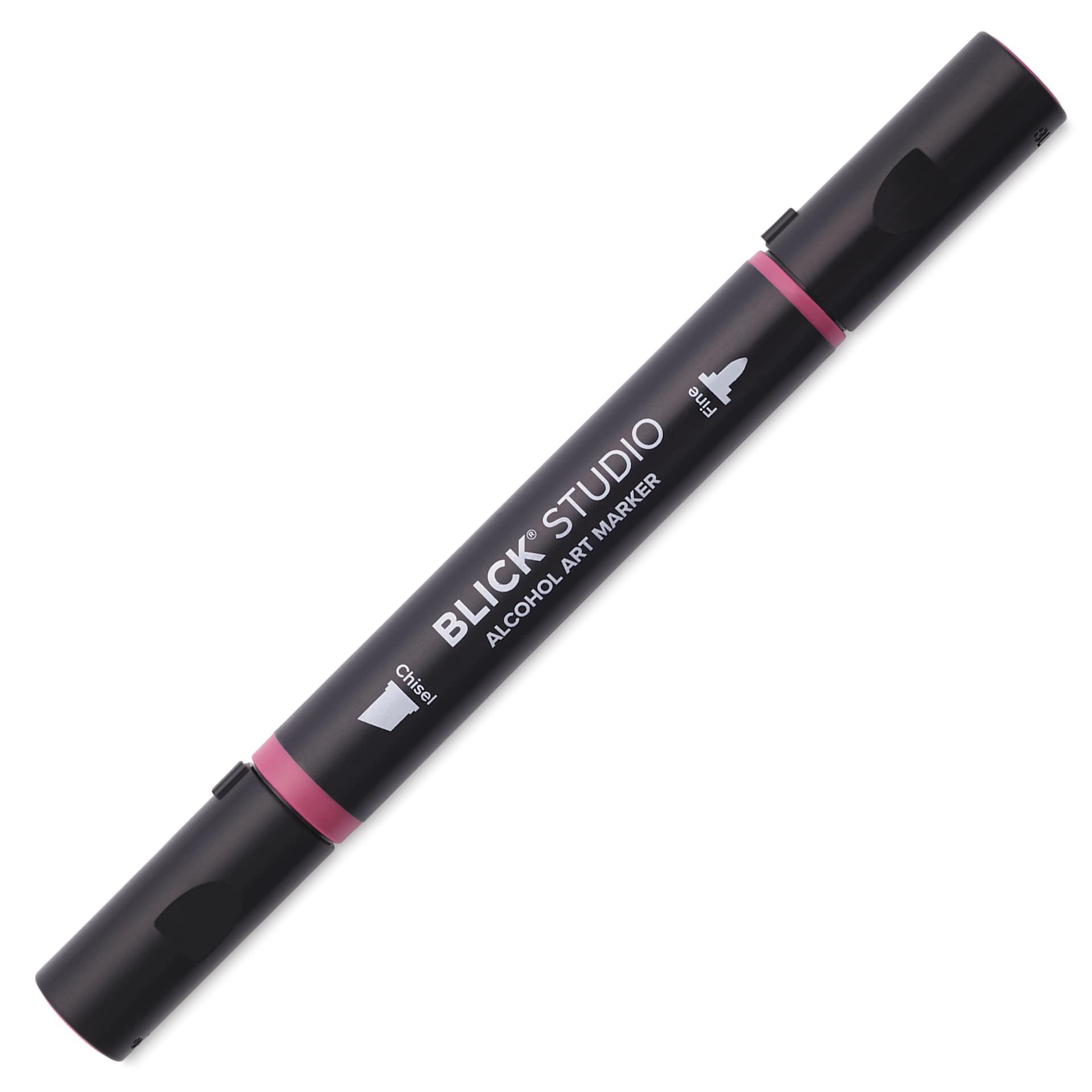 Blick Studio Alcohol Art Marker - 033 Brick Red, marker with caps on